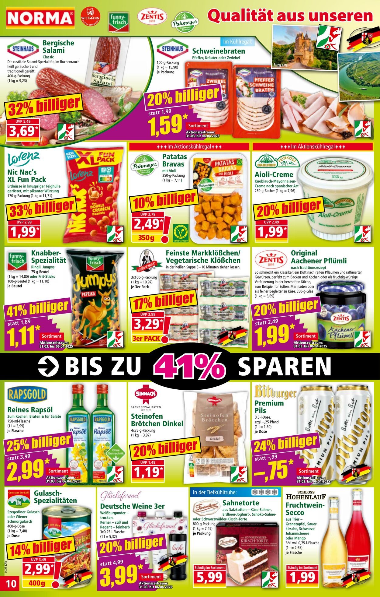 Prospekt Norma 17.03.2025 - 22.03.2025