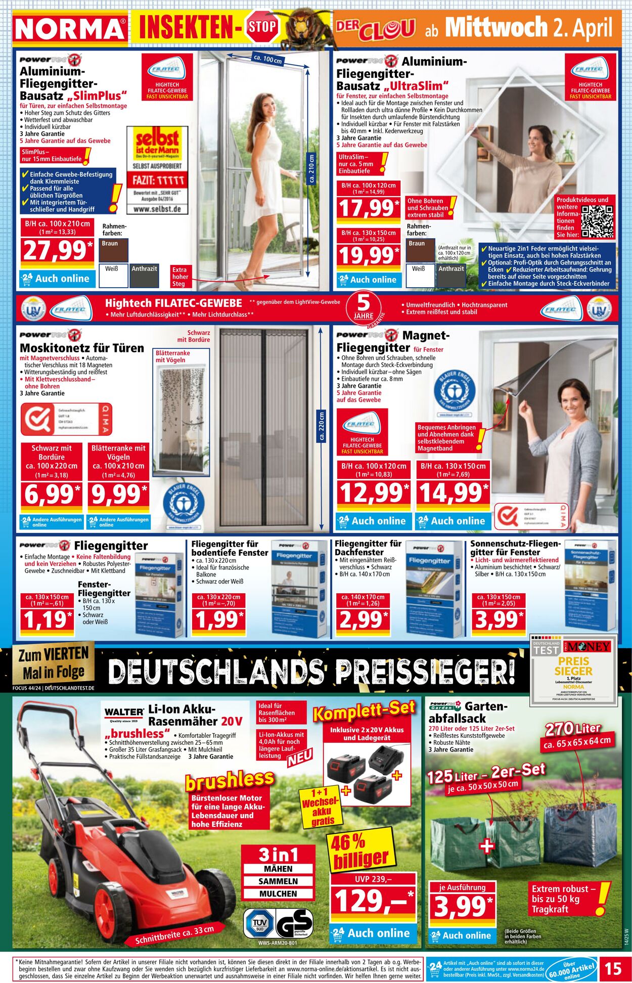 Prospekt Norma 17.03.2025 - 22.03.2025