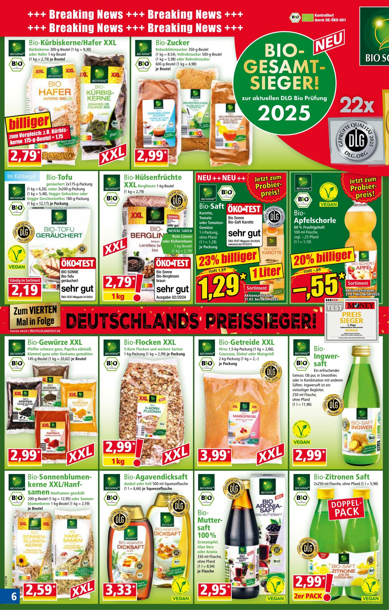 Prospekt Norma 17.03.2025 - 22.03.2025