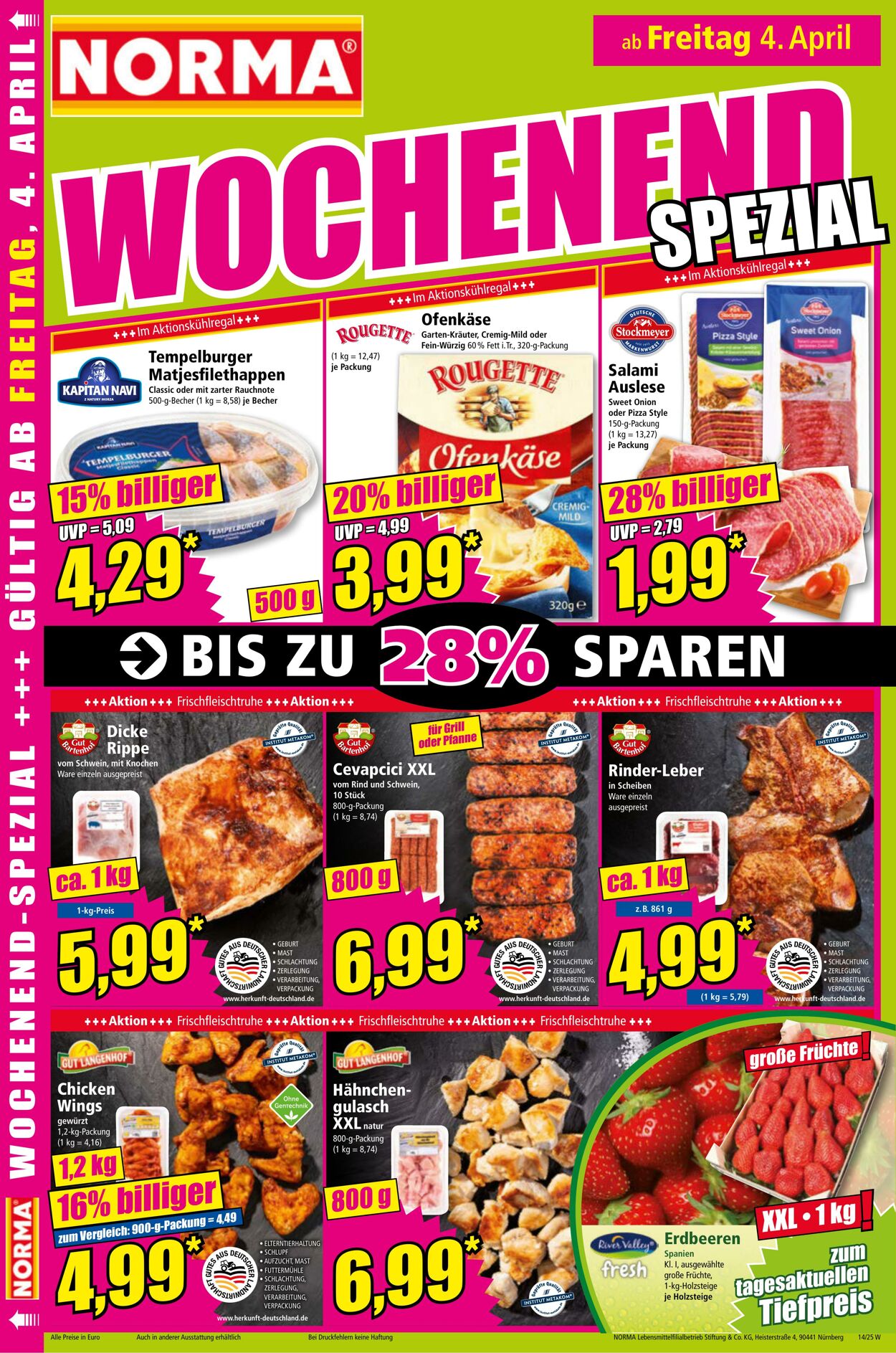 Prospekt Norma 17.03.2025 - 22.03.2025