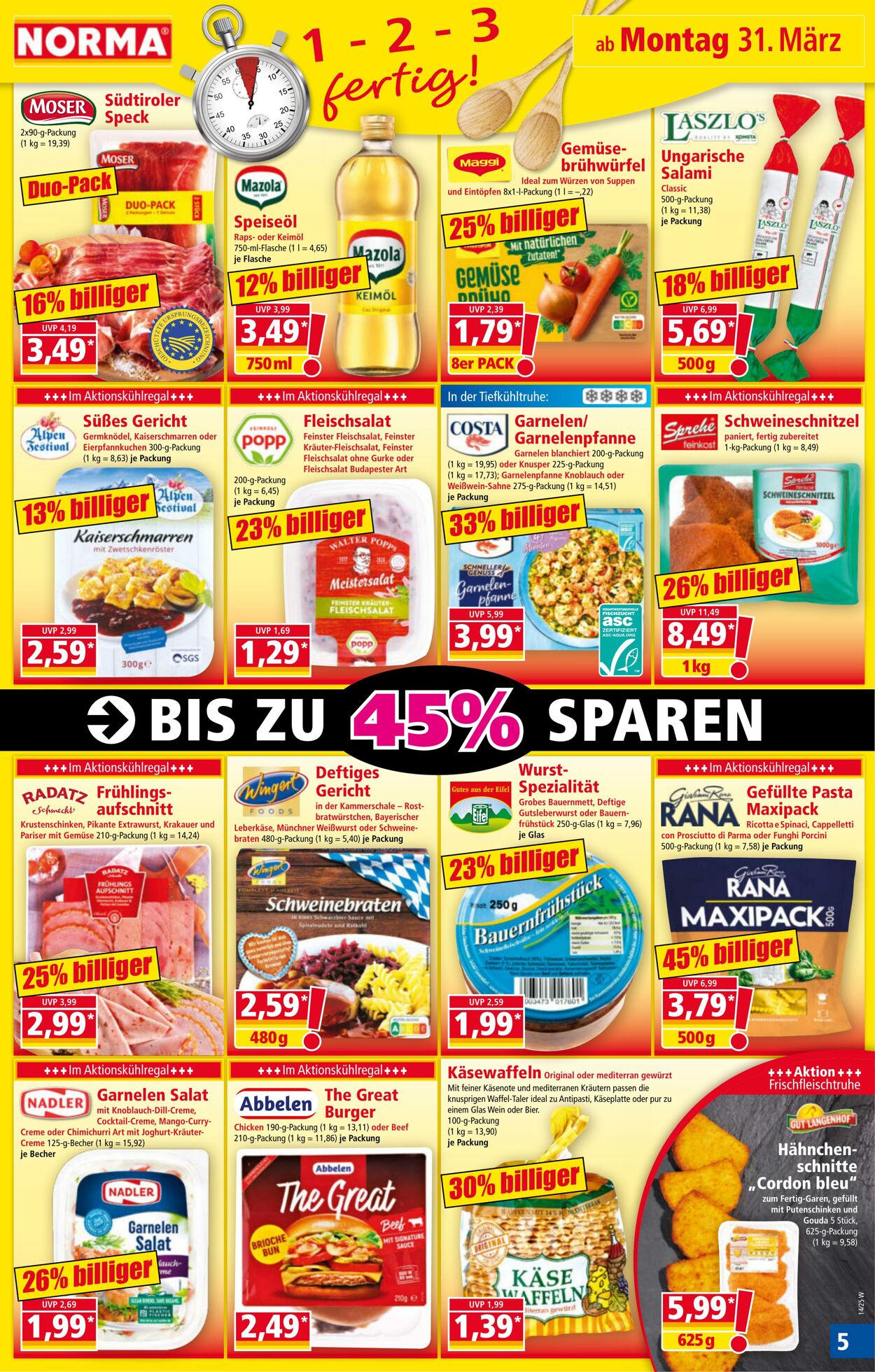 Prospekt Norma 17.03.2025 - 22.03.2025