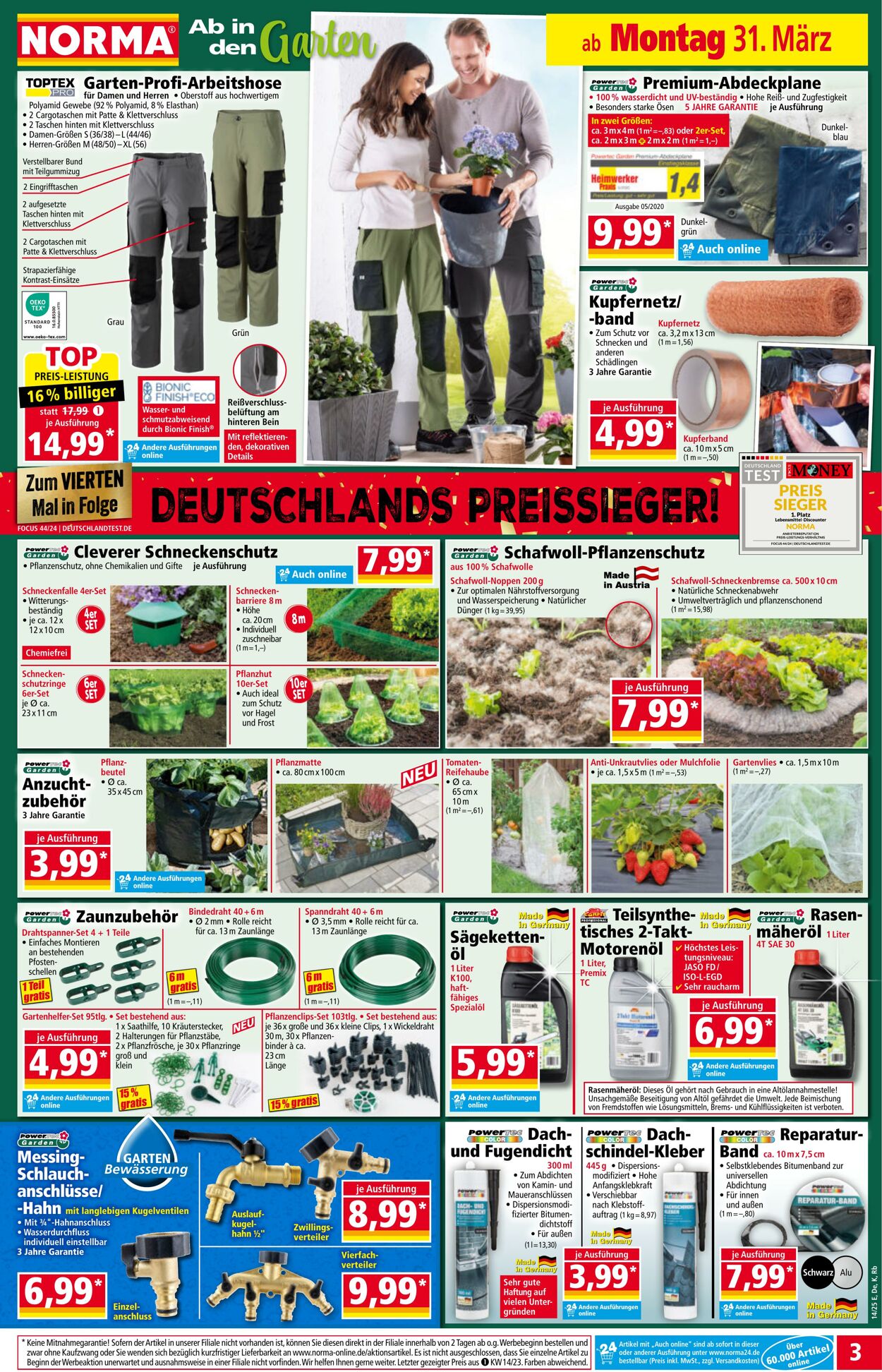 Prospekt Norma 17.03.2025 - 22.03.2025