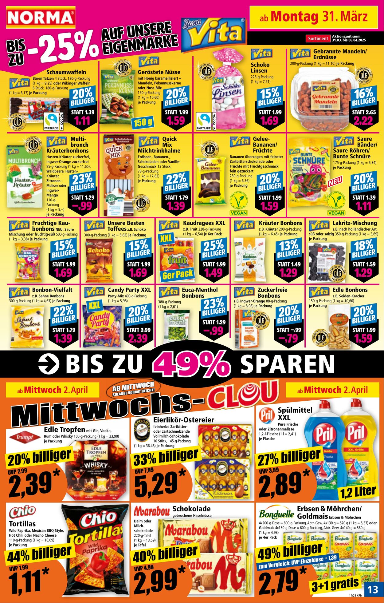 Prospekt Norma 17.03.2025 - 22.03.2025