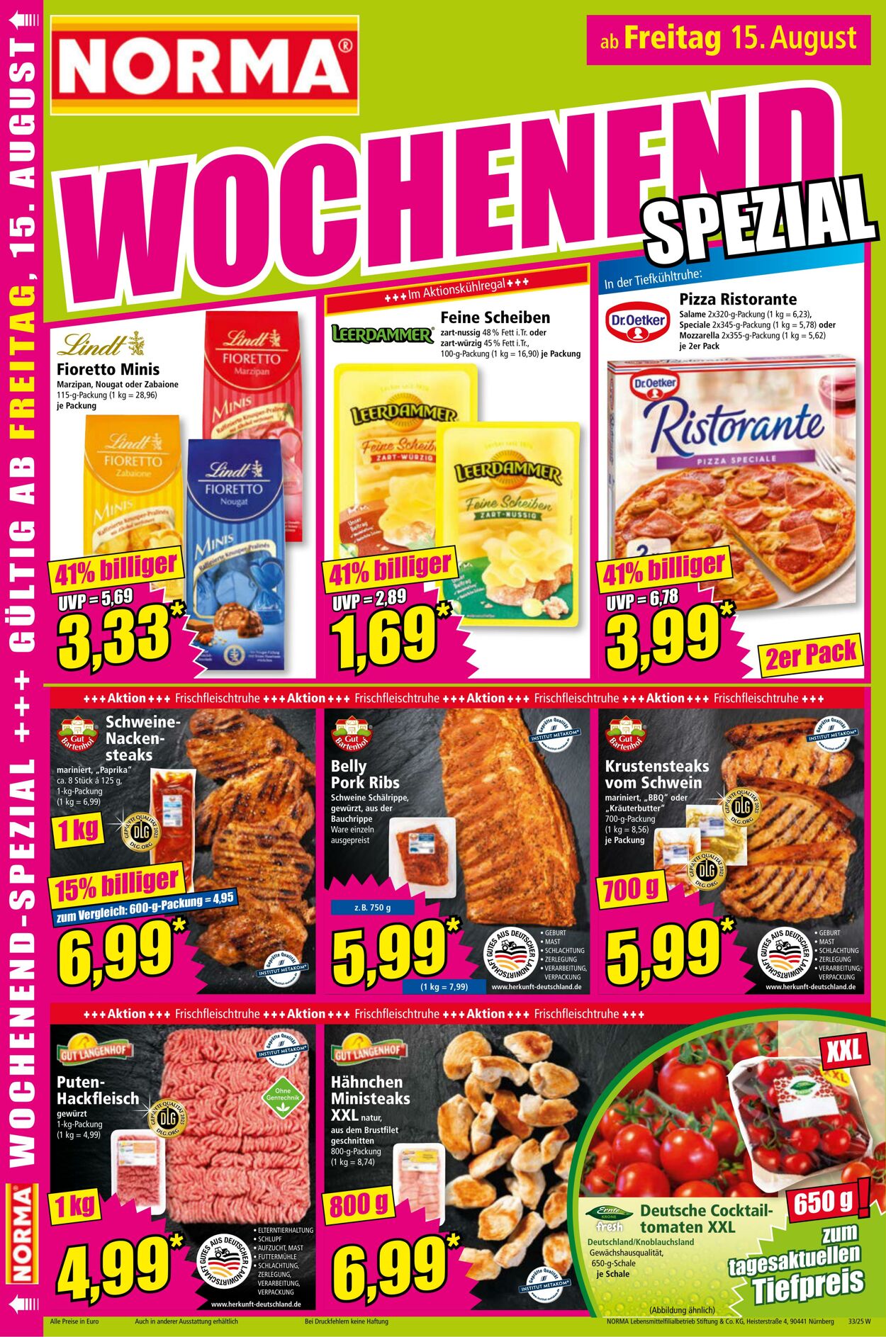 Prospekt Norma 04.08.2025 - 09.08.2025