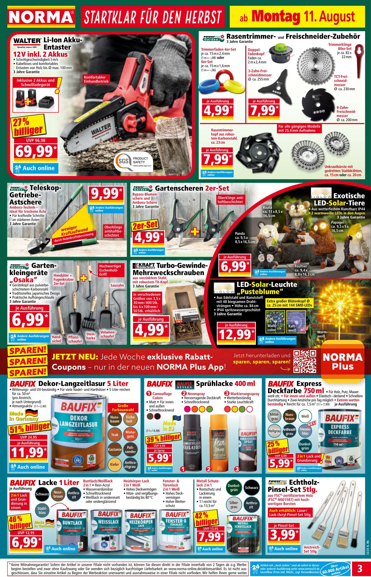 Prospekt Norma 04.08.2025 - 09.08.2025
