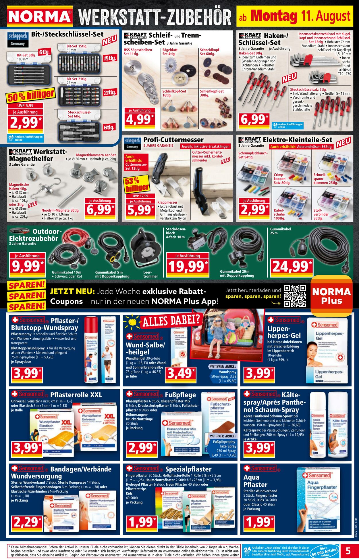 Prospekt Norma 04.08.2025 - 09.08.2025