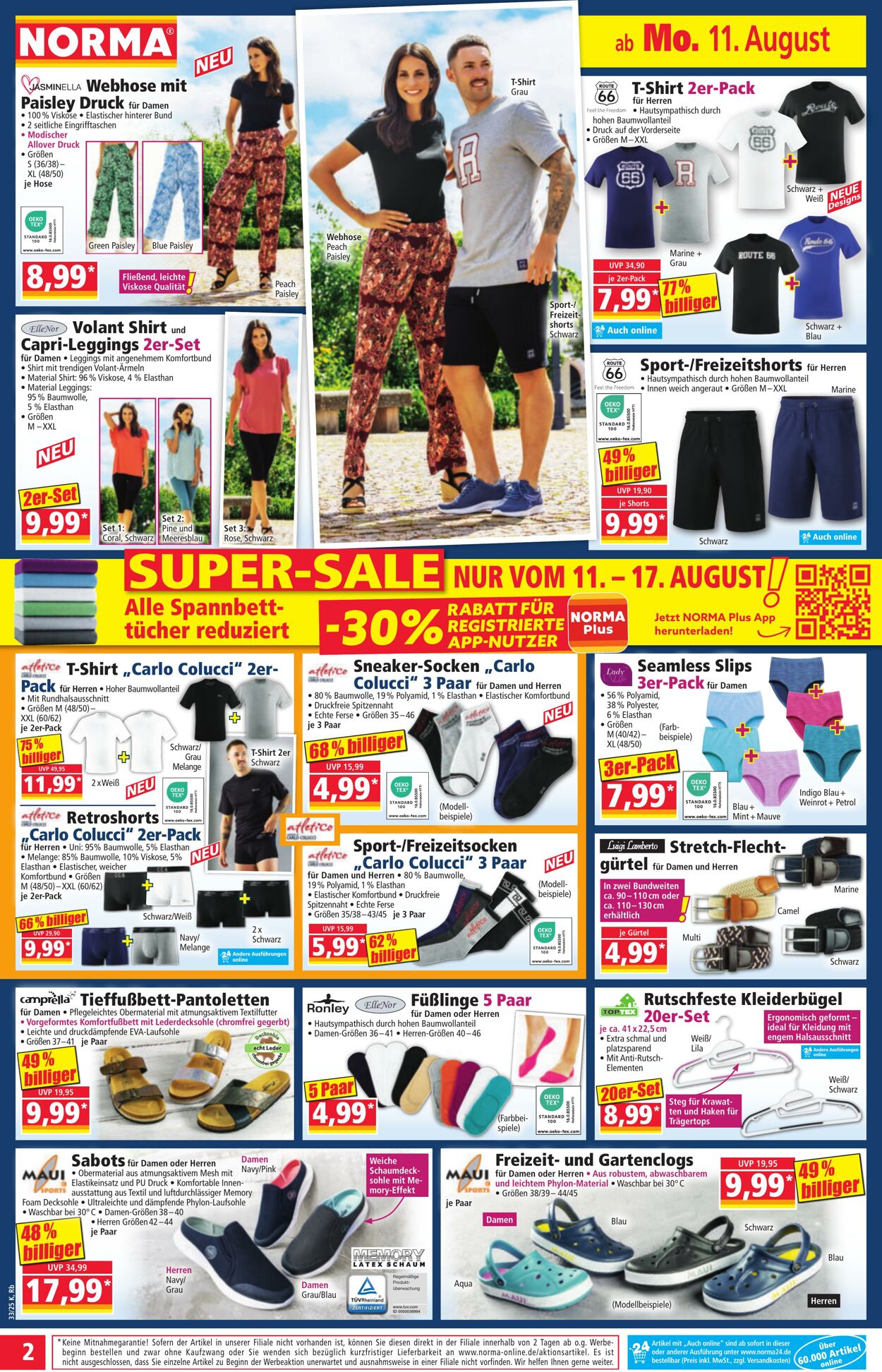 Prospekt Norma 04.08.2025 - 09.08.2025
