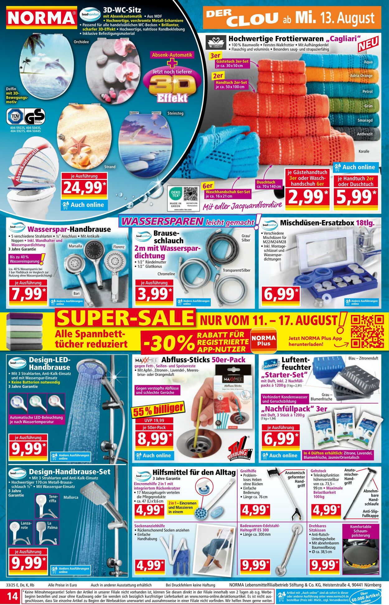 Prospekt Norma 04.08.2025 - 09.08.2025
