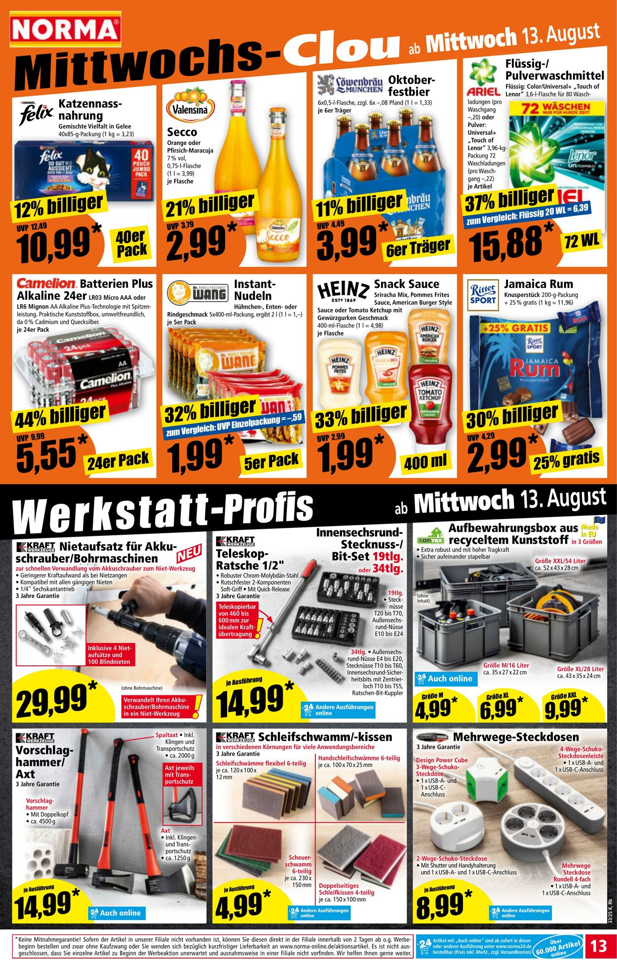 Prospekt Norma 04.08.2025 - 09.08.2025