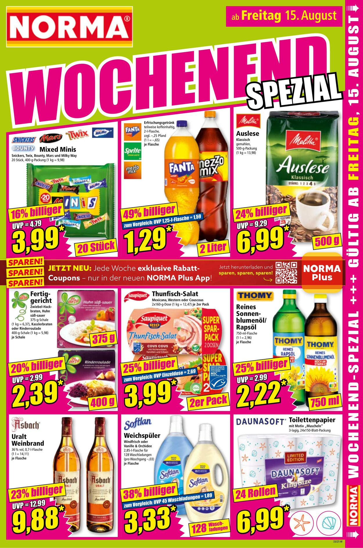 Prospekt Norma 04.08.2025 - 09.08.2025