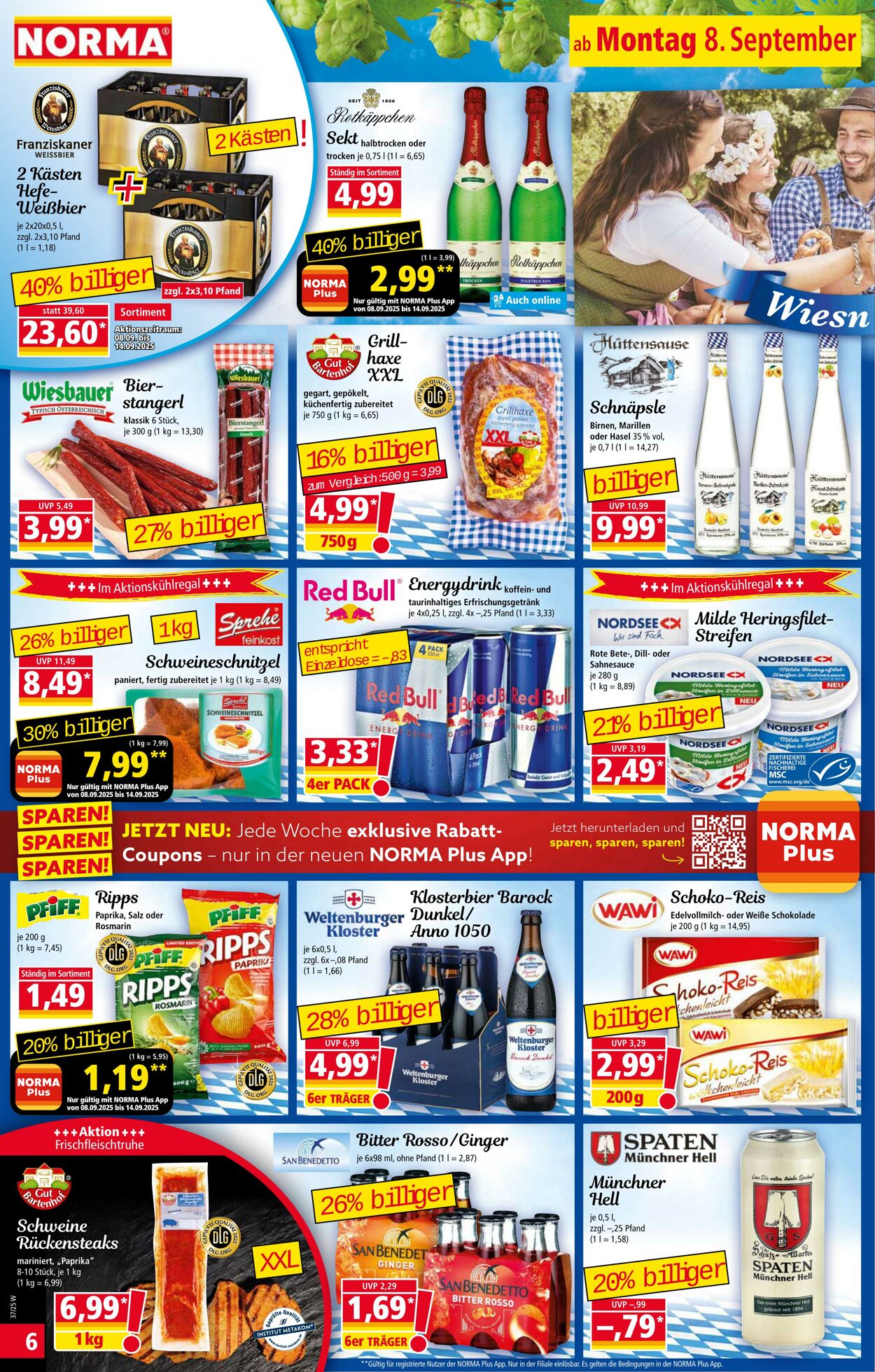 Prospekt Norma 25.08.2025 - 30.08.2025