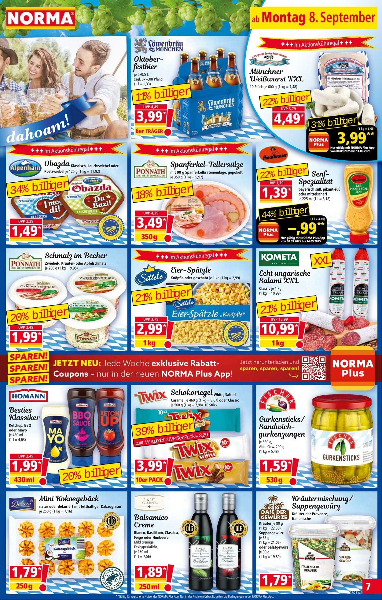 Prospekt Norma 25.08.2025 - 30.08.2025