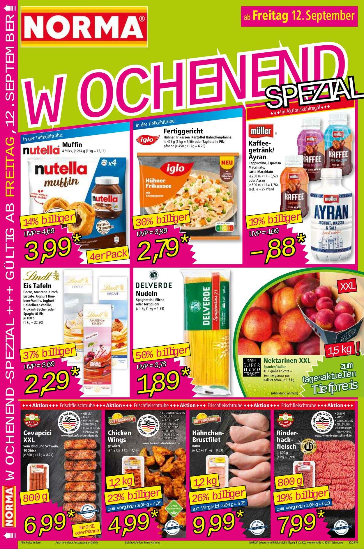 Prospekt Norma 25.08.2025 - 30.08.2025