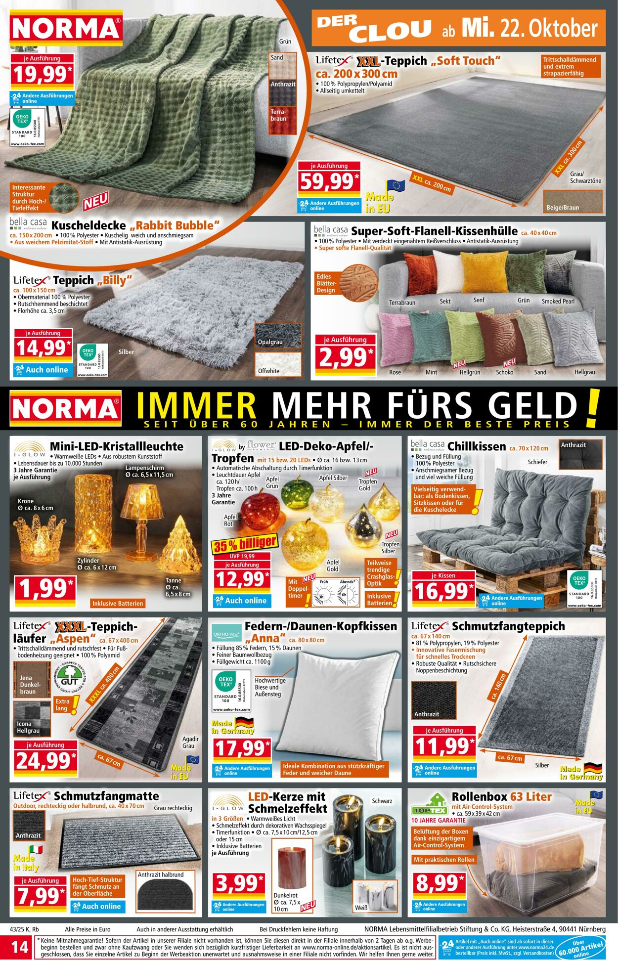 Prospekt Norma 06.10.2025 - 11.10.2025