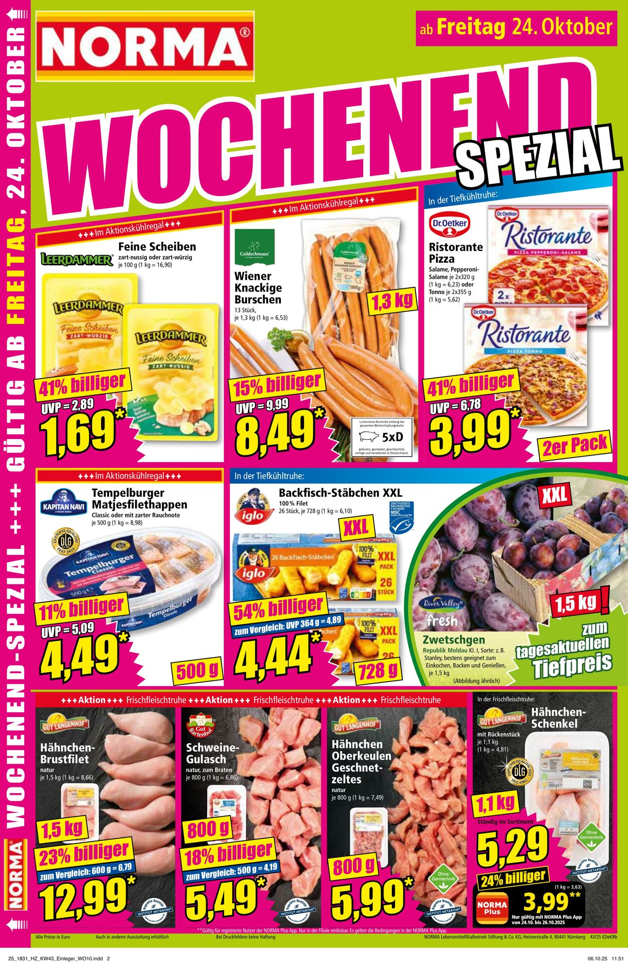 Prospekt Norma 06.10.2025 - 11.10.2025