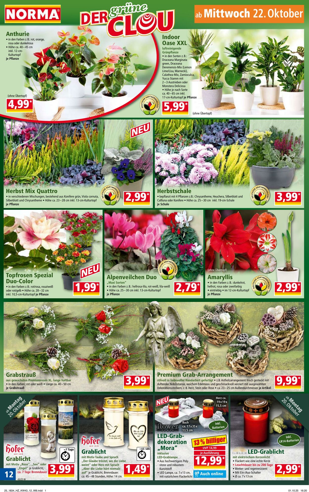 Prospekt Norma 06.10.2025 - 11.10.2025