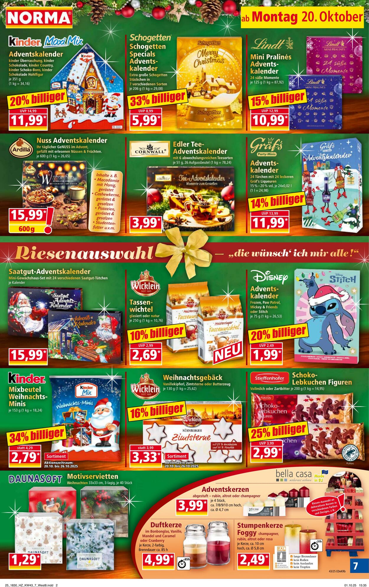 Prospekt Norma 06.10.2025 - 11.10.2025