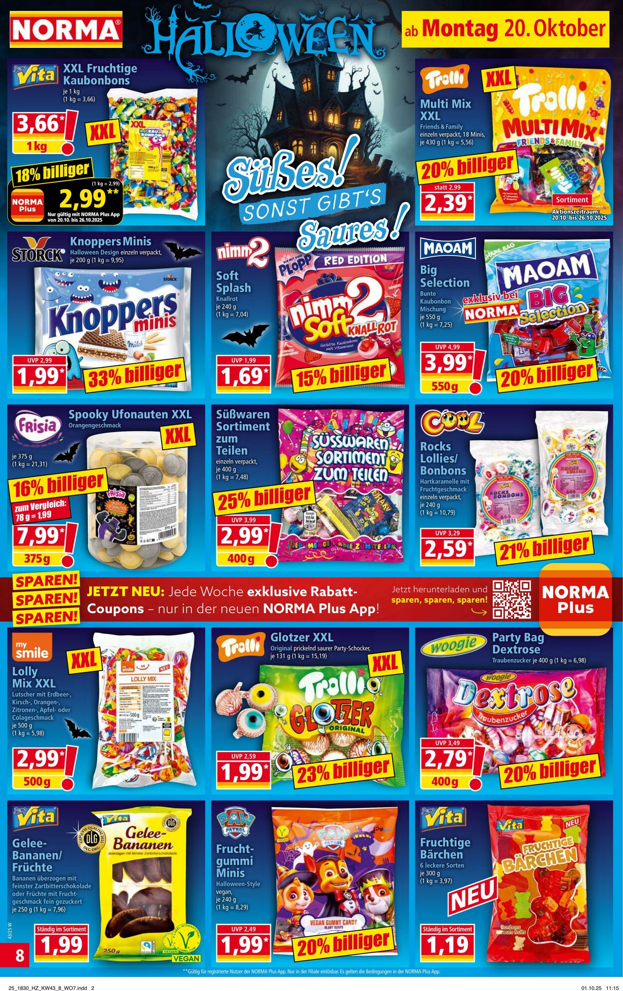 Prospekt Norma 06.10.2025 - 11.10.2025