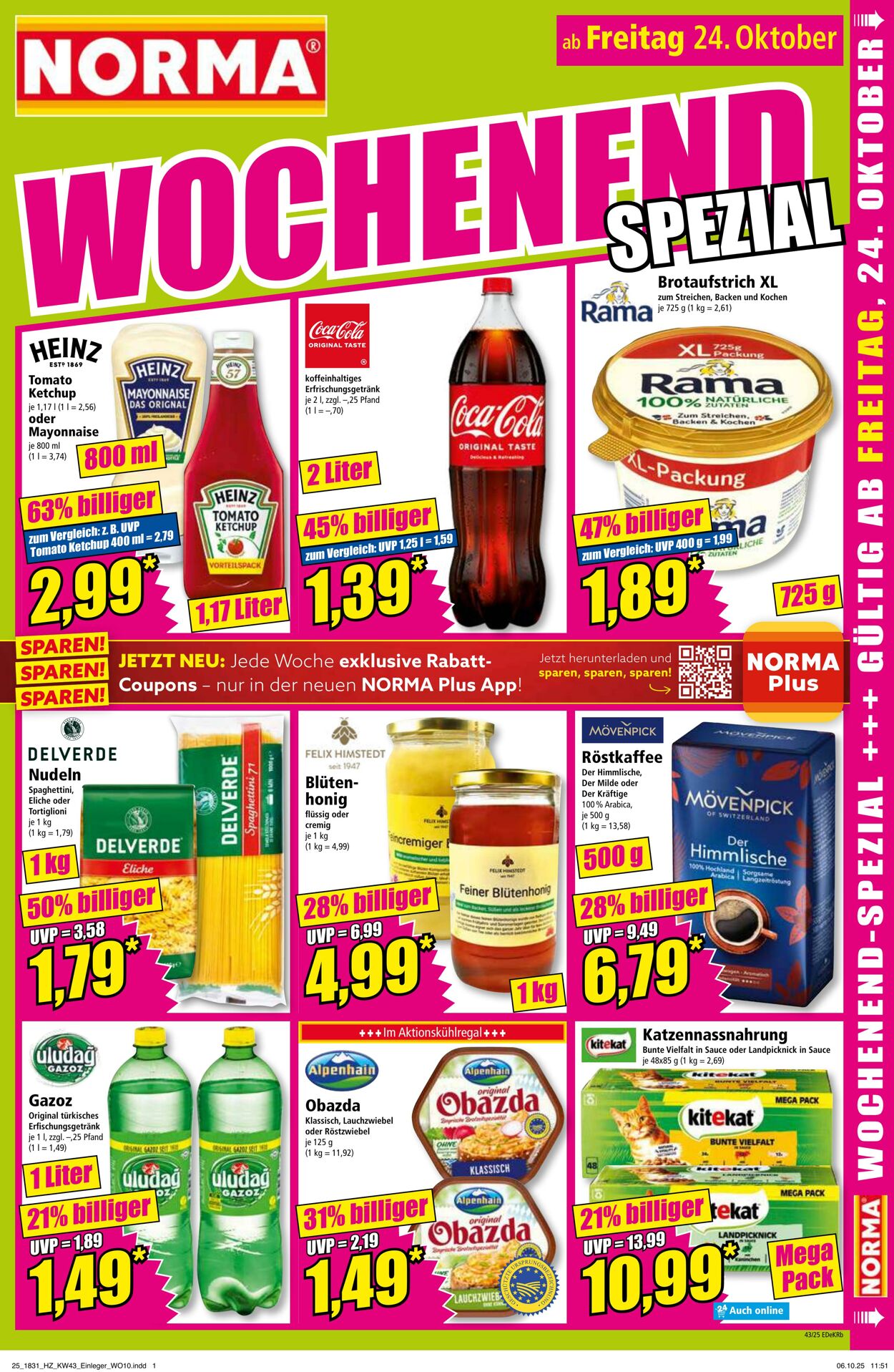 Prospekt Norma 06.10.2025 - 11.10.2025