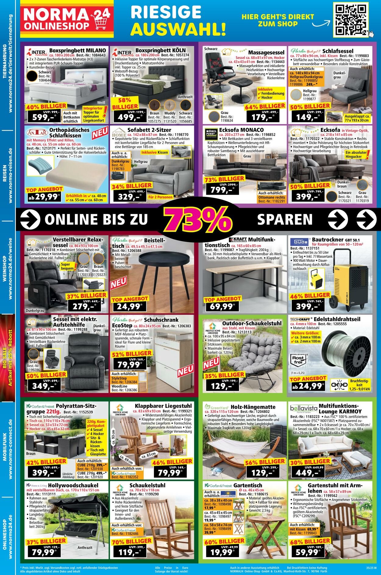 Prospekt Norma 18.08.2025 - 23.08.2025