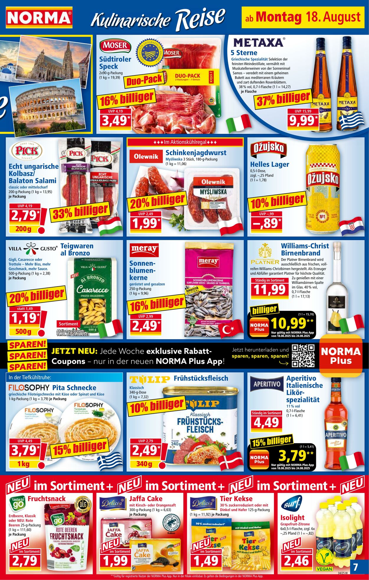 Prospekt Norma 04.08.2025 - 09.08.2025