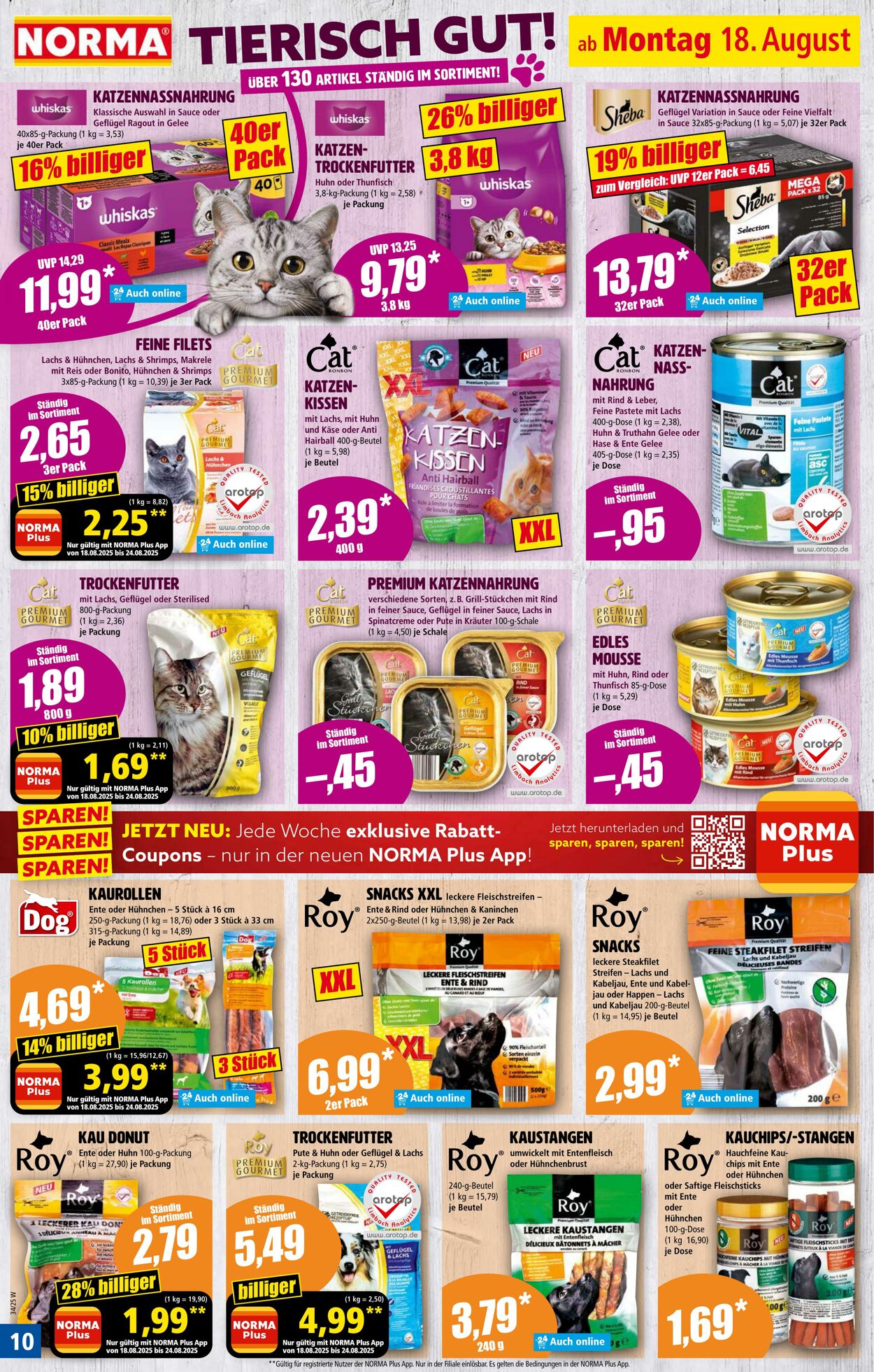 Prospekt Norma 04.08.2025 - 09.08.2025