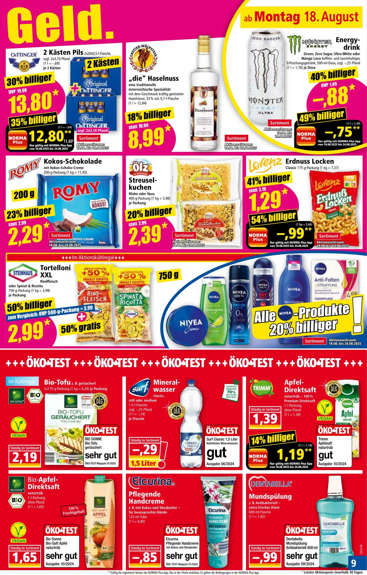 Prospekt Norma 04.08.2025 - 09.08.2025