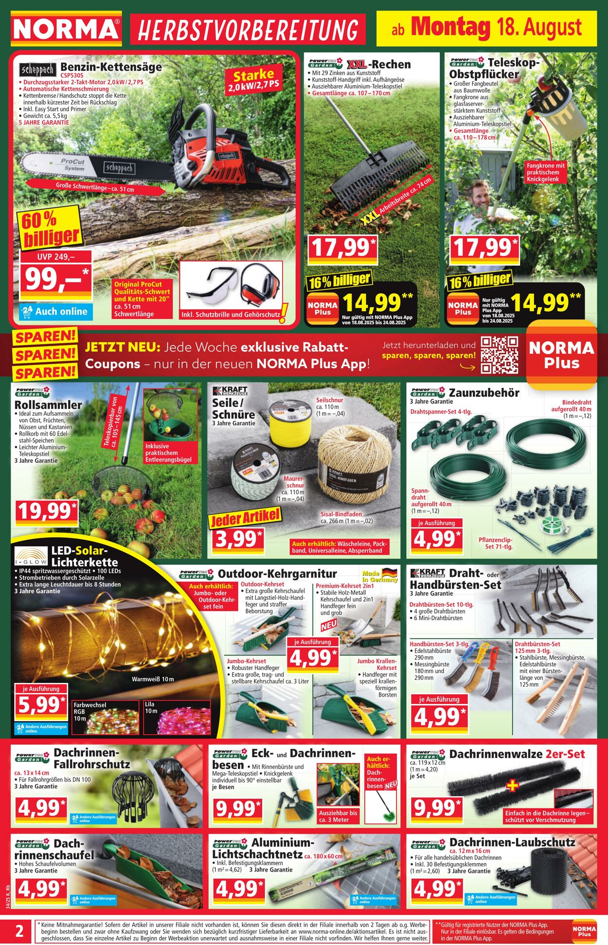 Prospekt Norma 04.08.2025 - 09.08.2025