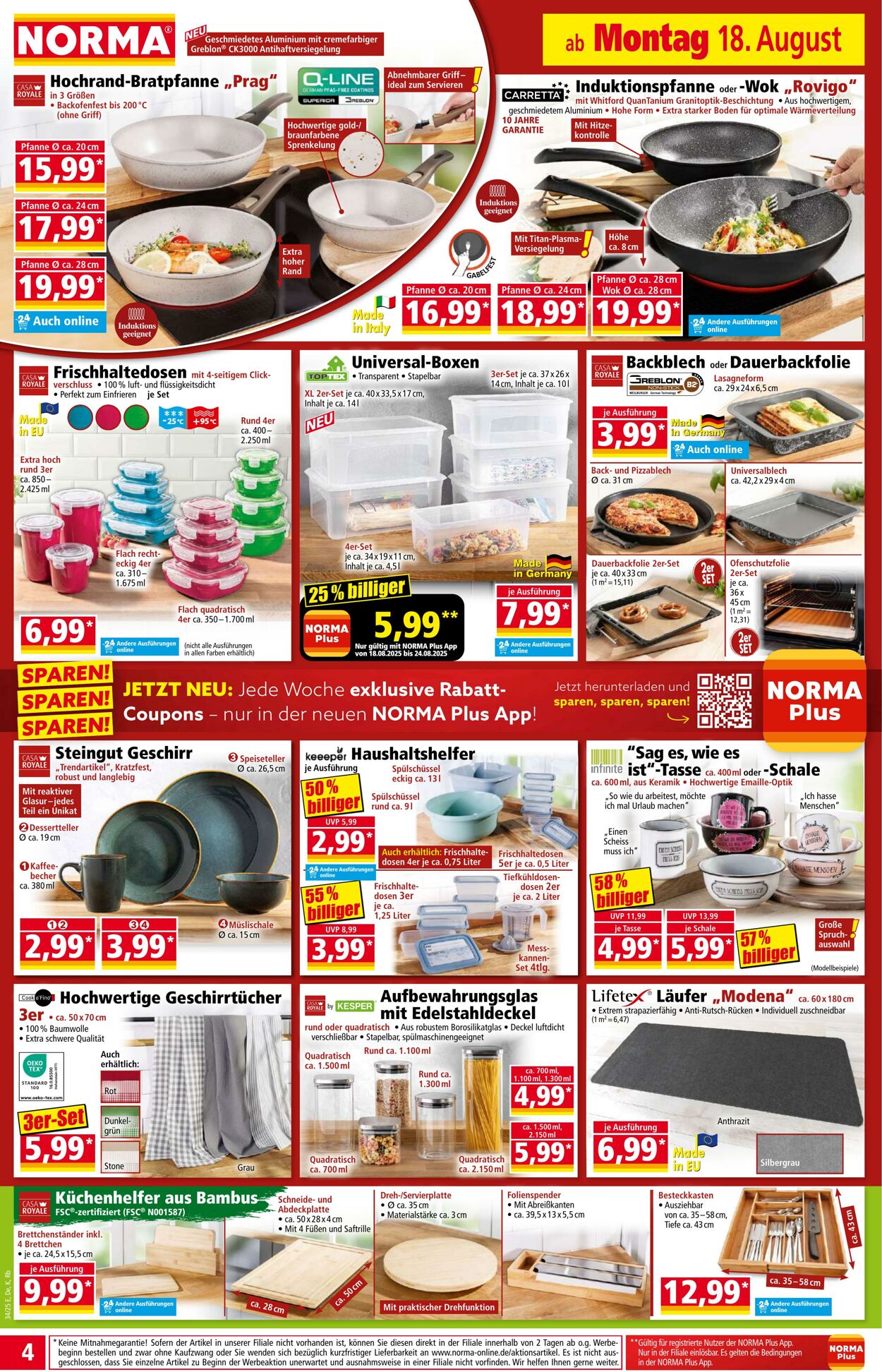 Prospekt Norma 04.08.2025 - 09.08.2025