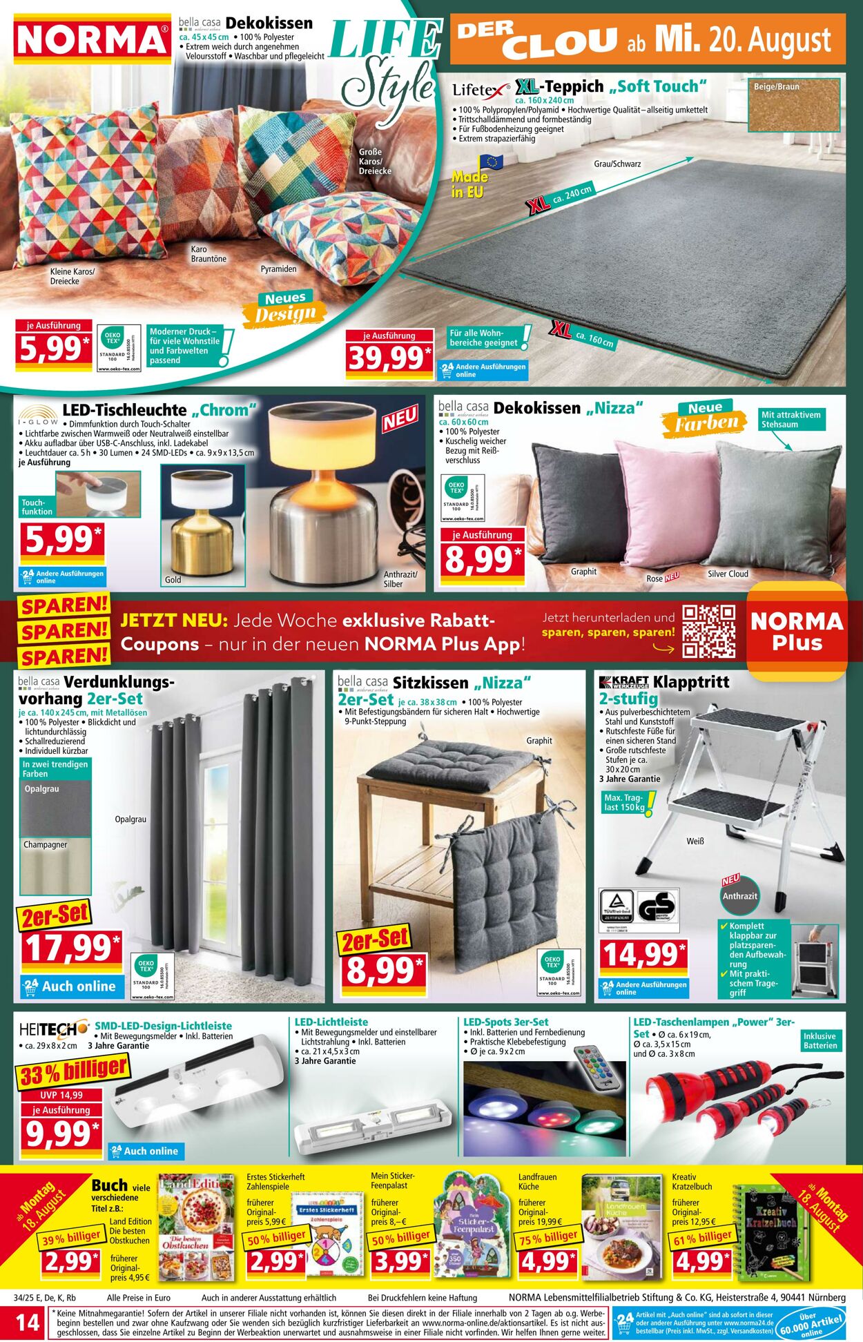 Prospekt Norma 04.08.2025 - 09.08.2025