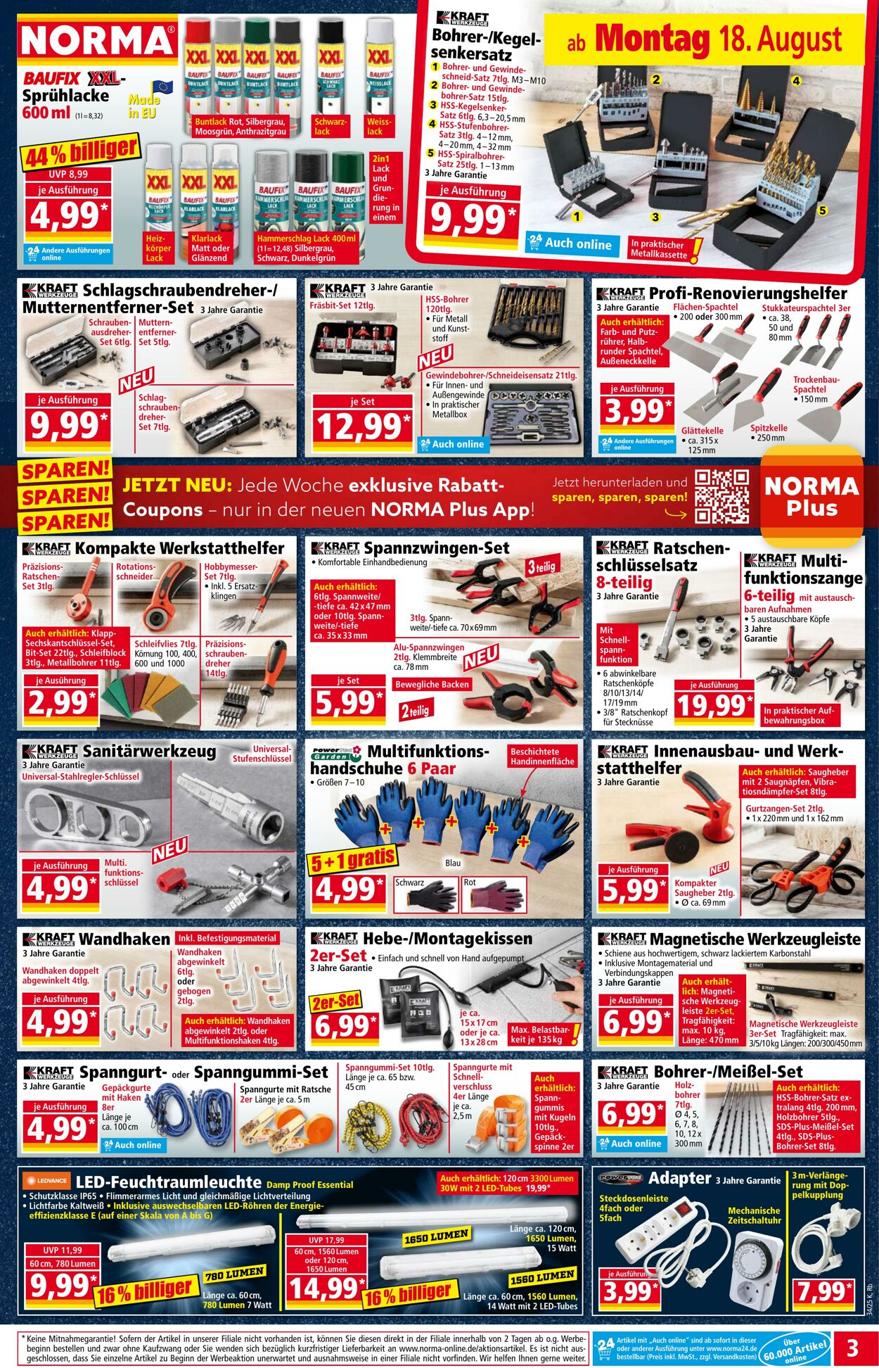 Prospekt Norma 04.08.2025 - 09.08.2025