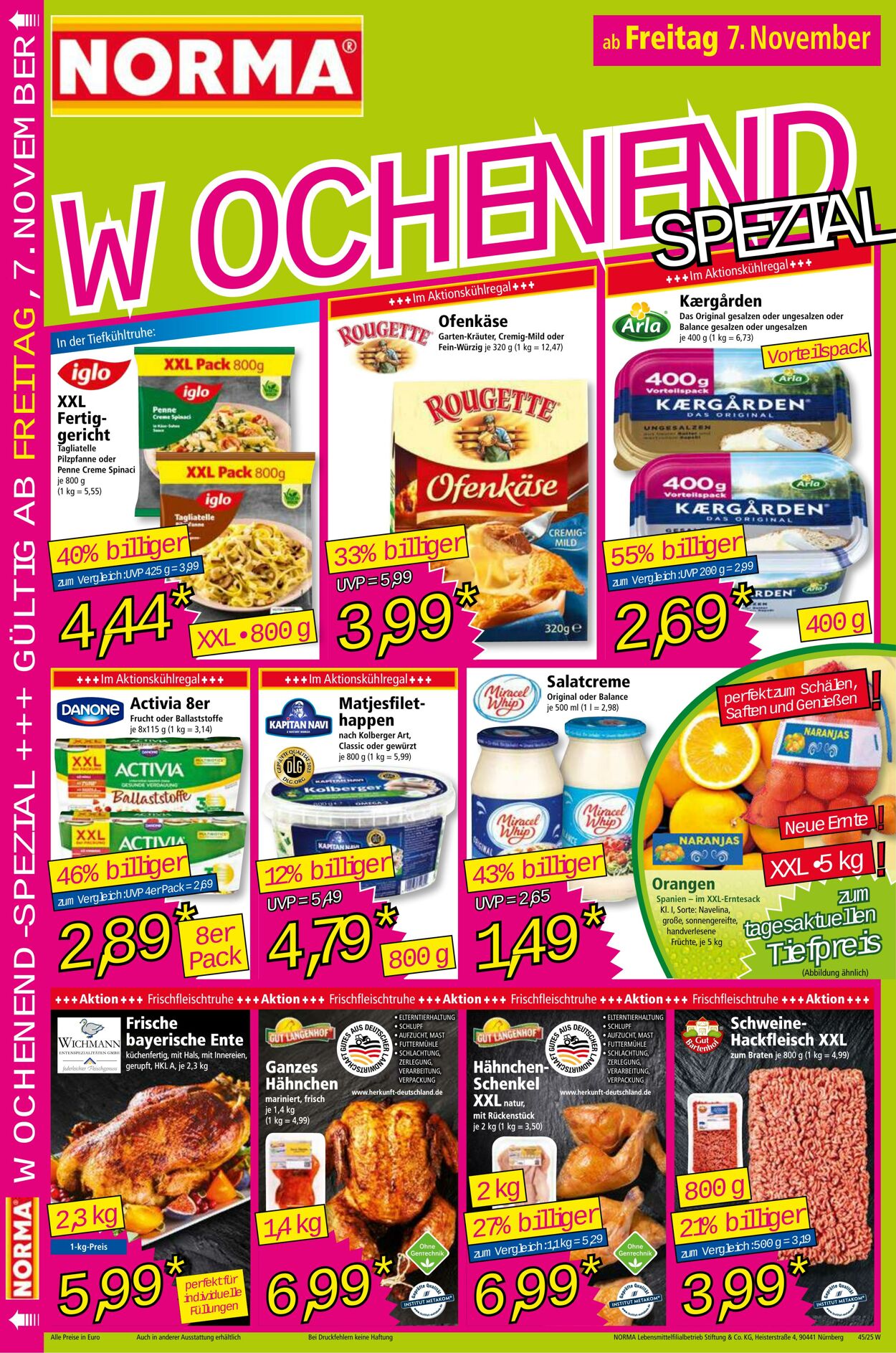 Prospekt Norma 20.10.2025 - 25.10.2025