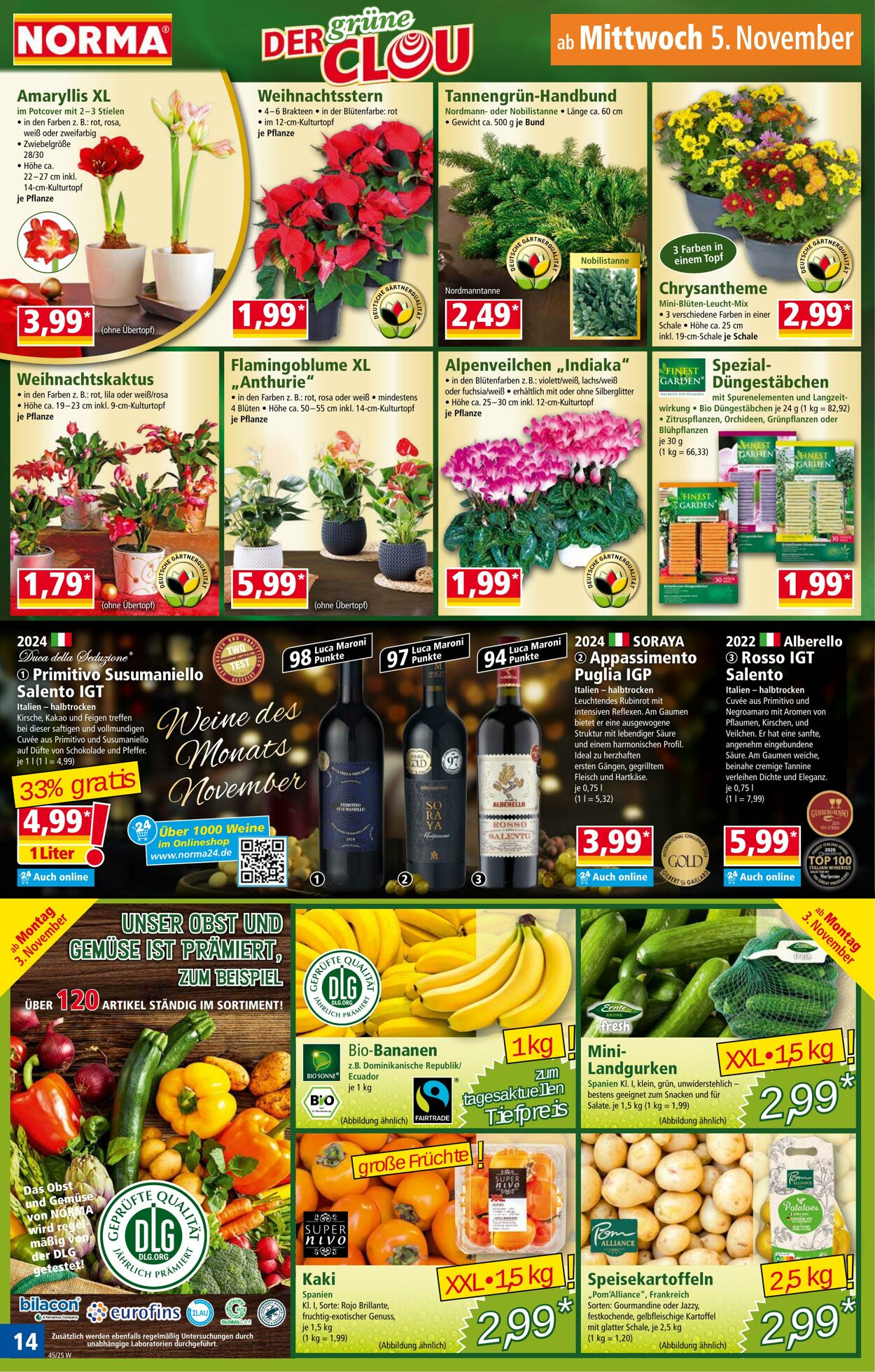 Prospekt Norma 20.10.2025 - 25.10.2025