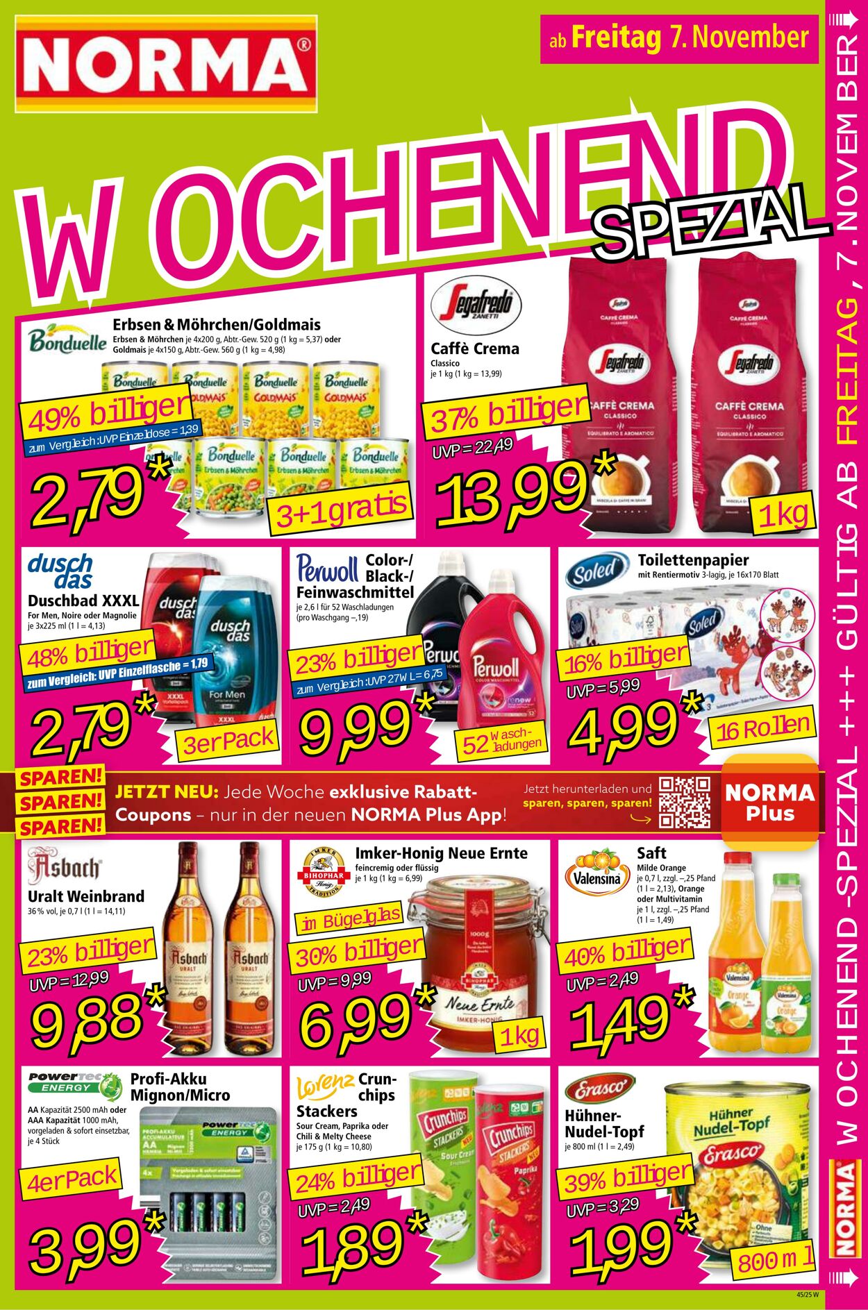 Prospekt Norma 20.10.2025 - 25.10.2025