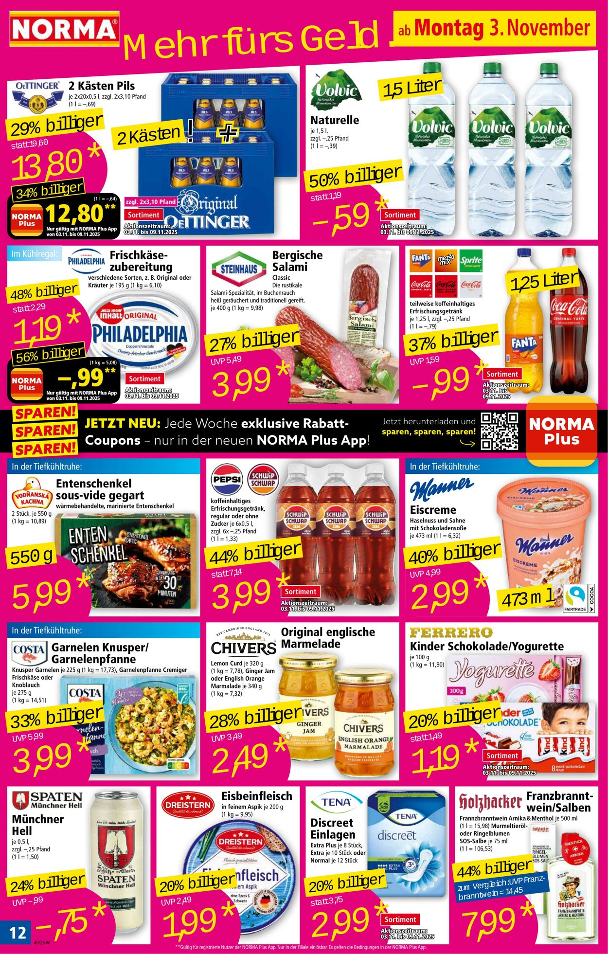 Prospekt Norma 20.10.2025 - 25.10.2025