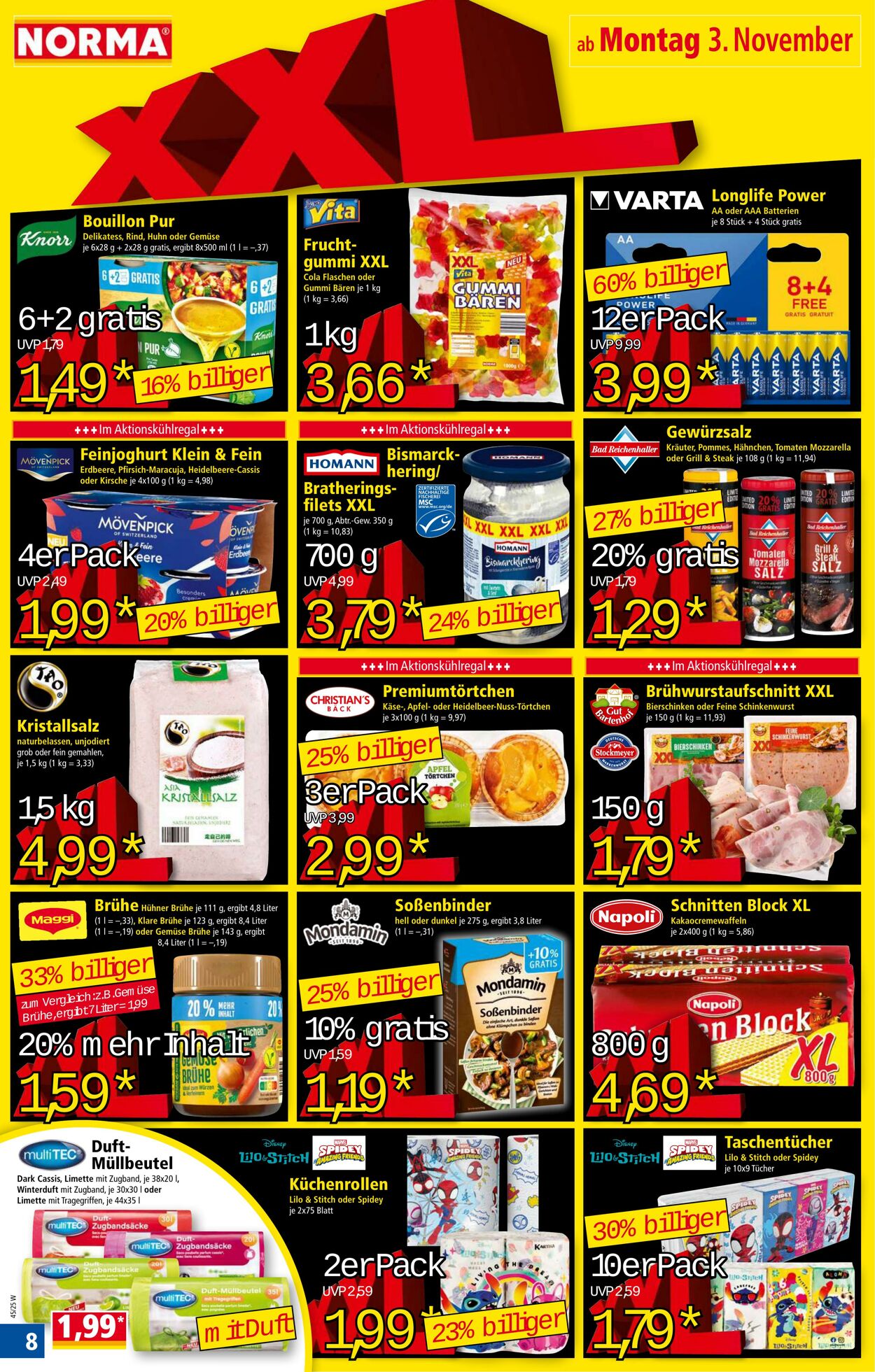 Prospekt Norma 20.10.2025 - 25.10.2025