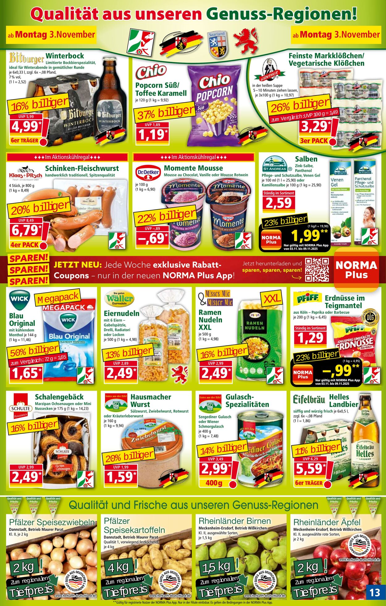 Prospekt Norma 20.10.2025 - 25.10.2025