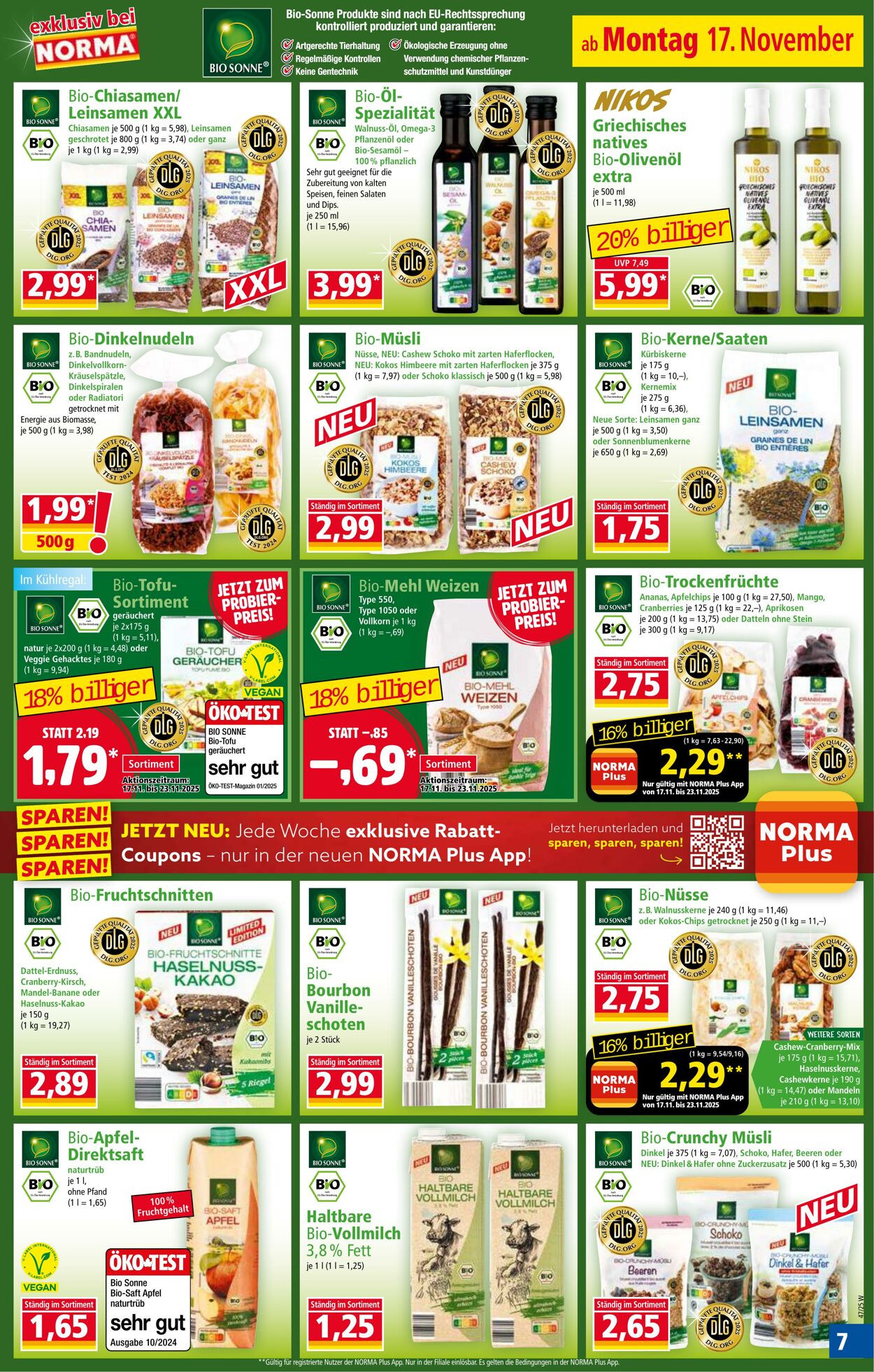 Prospekt Norma 03.11.2025 - 08.11.2025