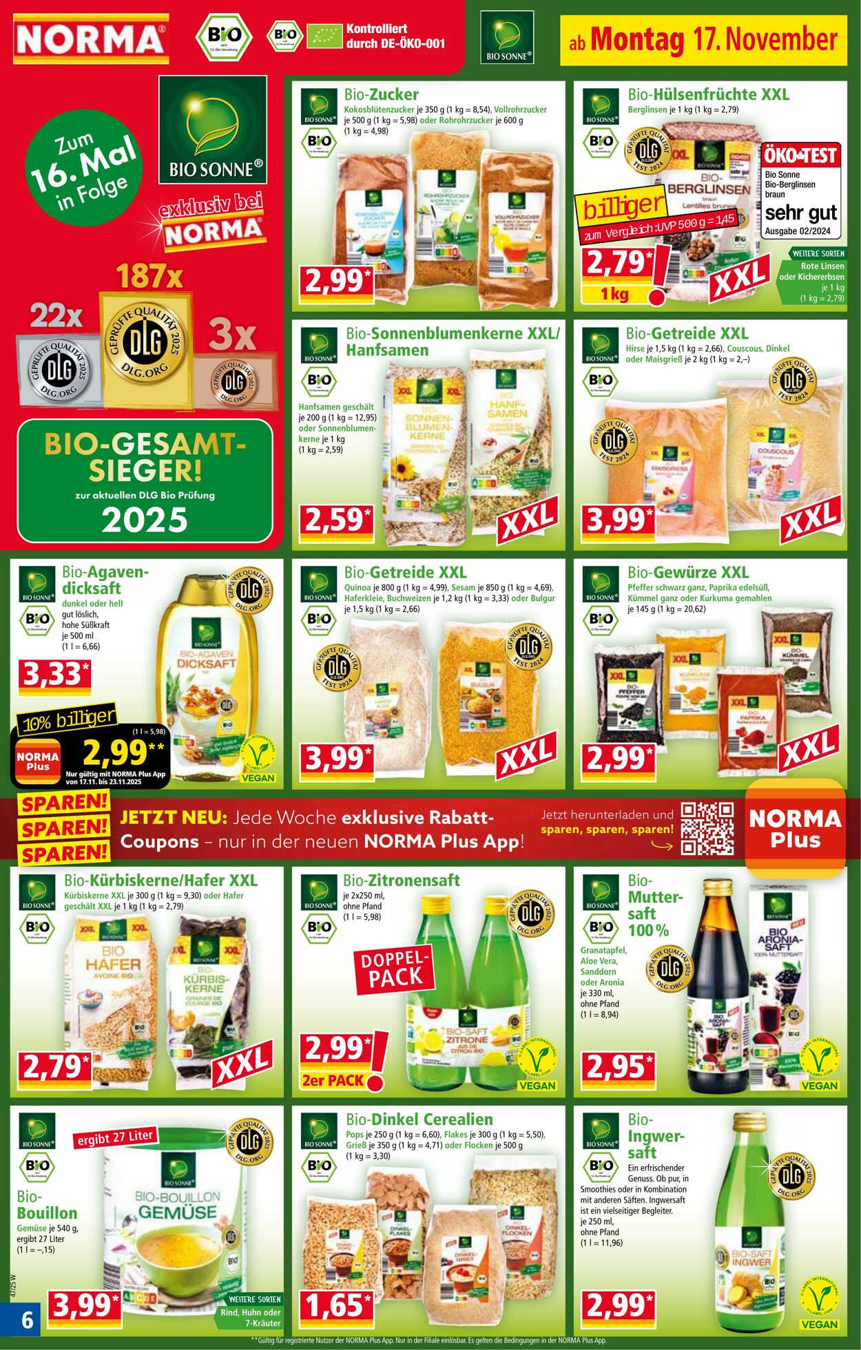 Prospekt Norma 03.11.2025 - 08.11.2025