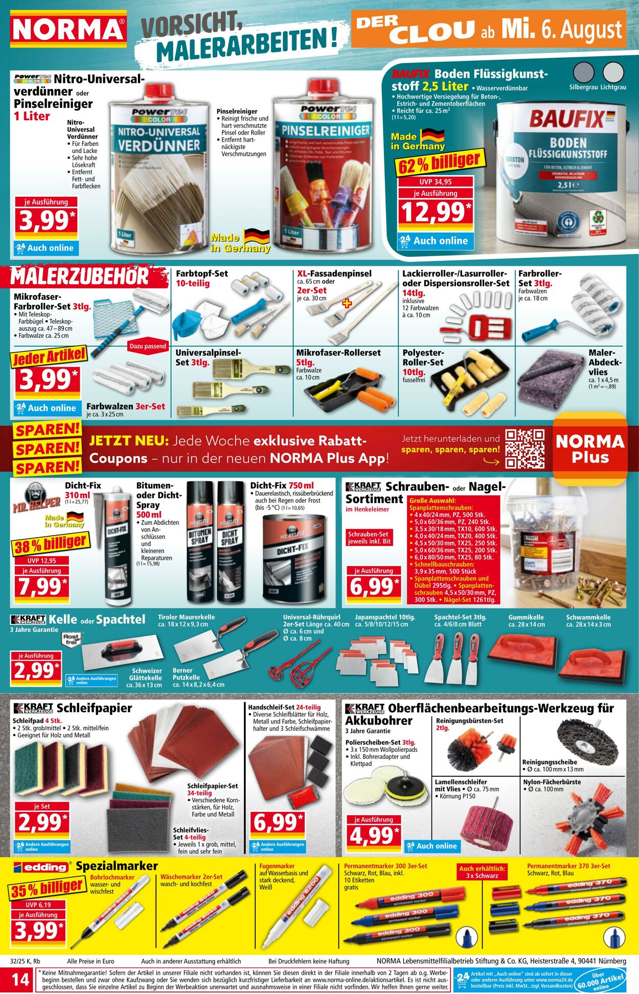 Prospekt Norma 21.07.2025 - 26.07.2025