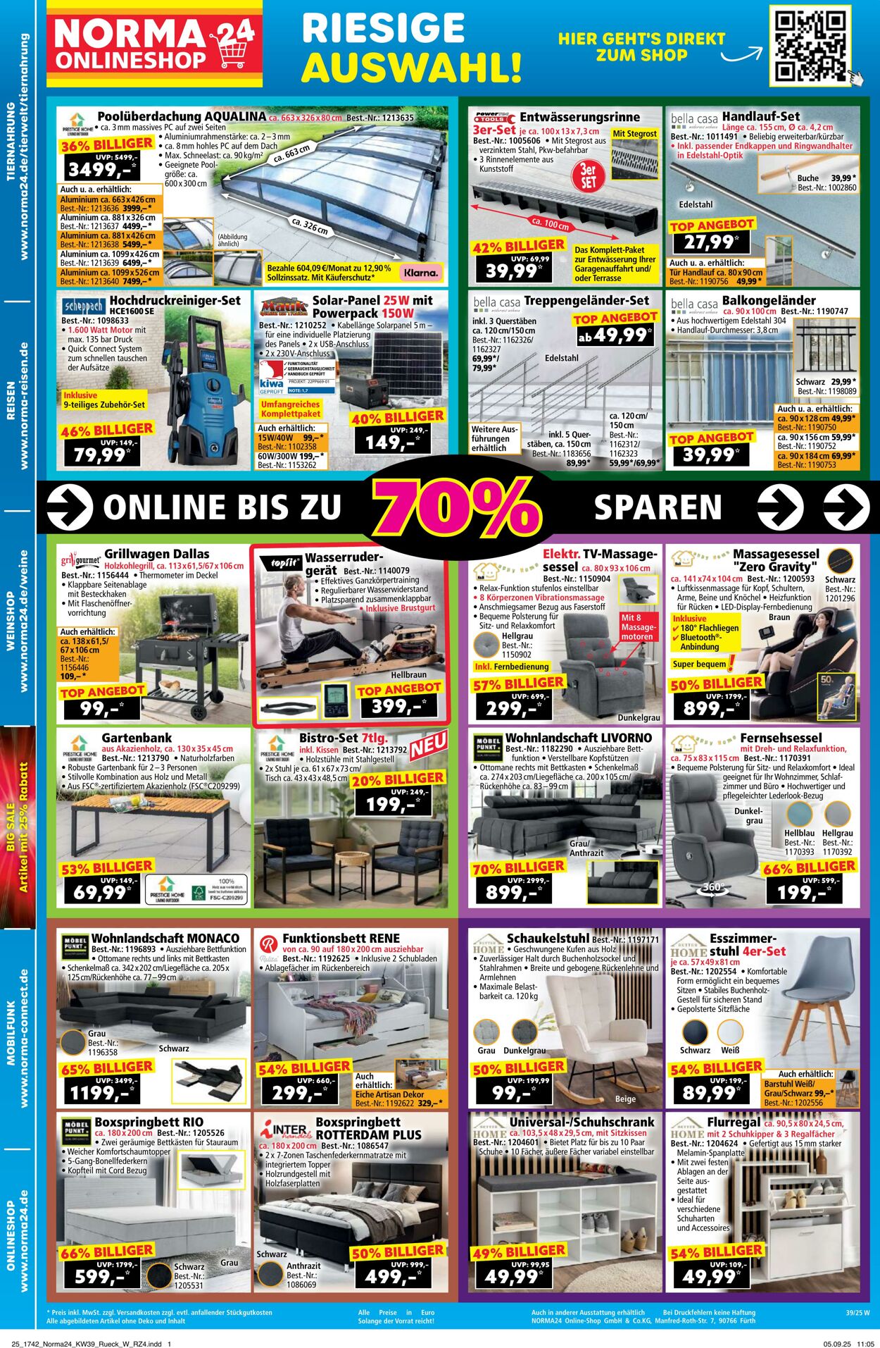 Prospekt Norma 08.09.2025 - 13.09.2025