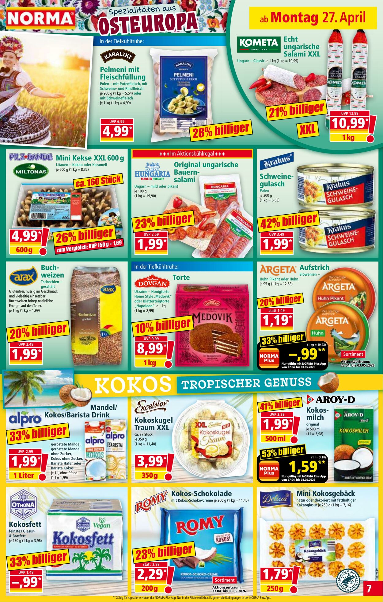 Prospekt Norma 13.04.2026 - 18.04.2026