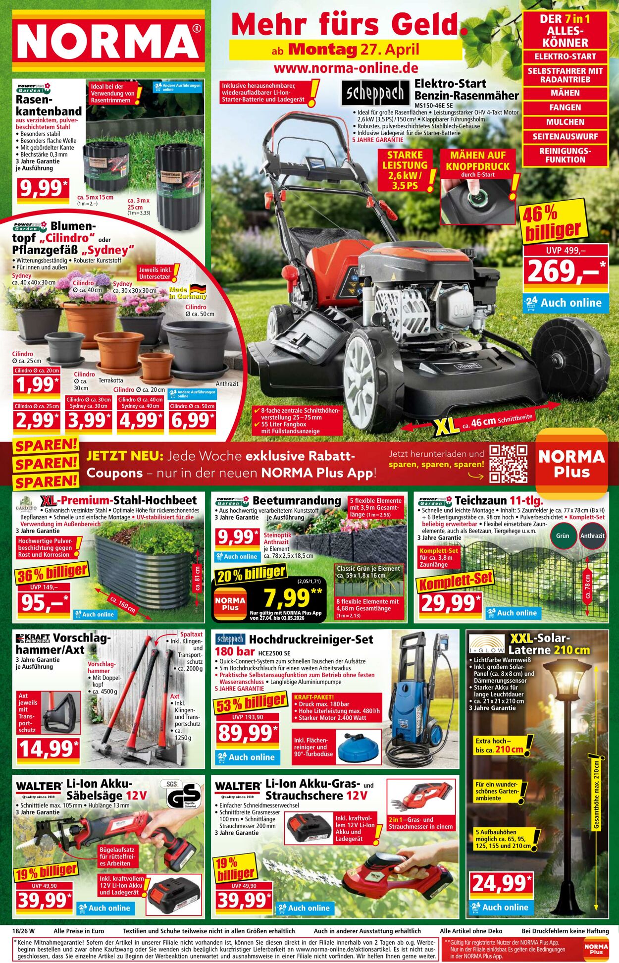 Prospekt Norma - NORMA - Ihr Lebensmittel-Discounter | Online-Prospekt 13 Apr, 2026 - 18 Apr, 2026