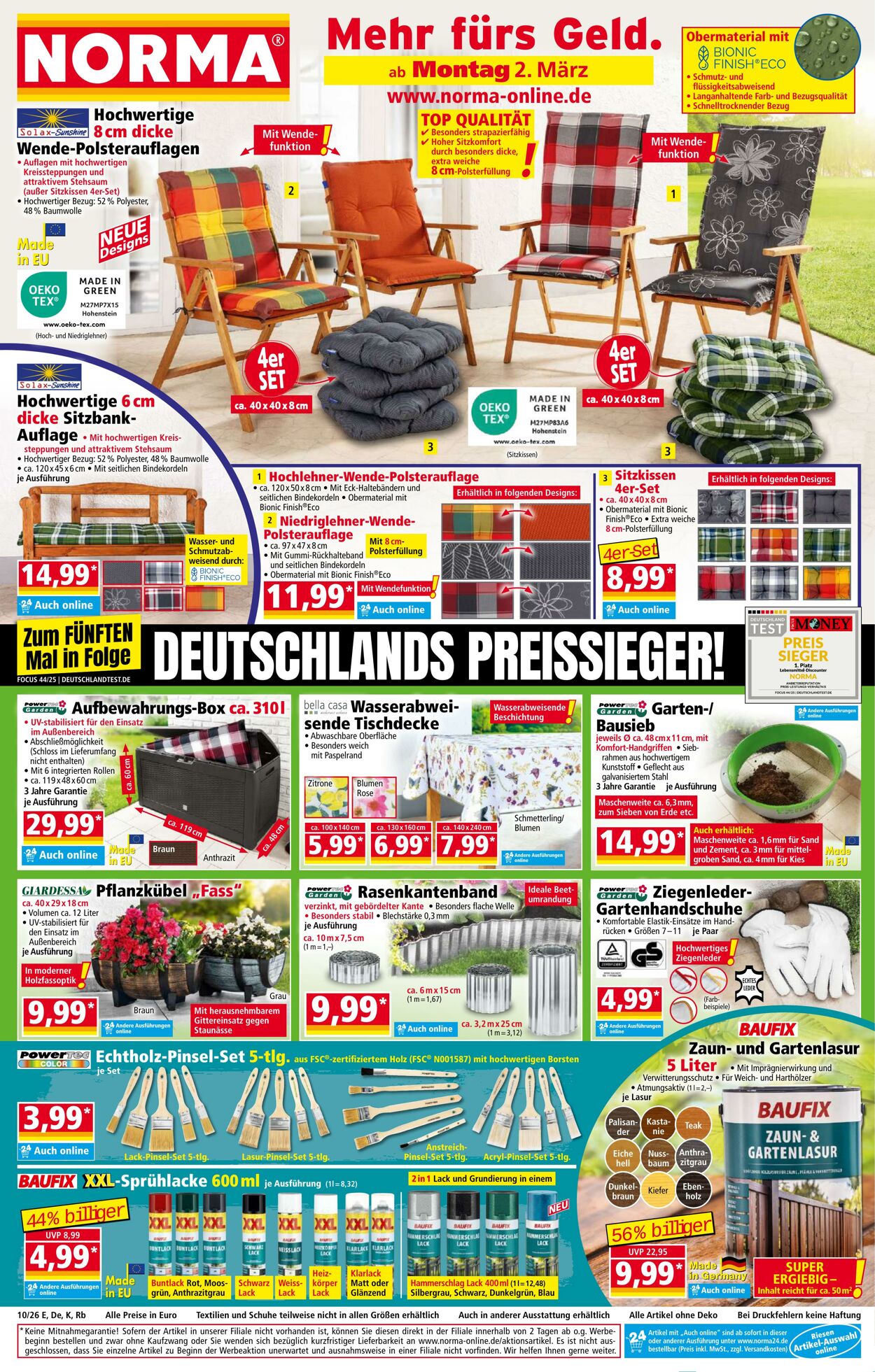 Prospekt Norma - NORMA - Ihr Lebensmittel-Discounter | Online-Prospekt 16 Feb, 2026 - 21 Feb, 2026