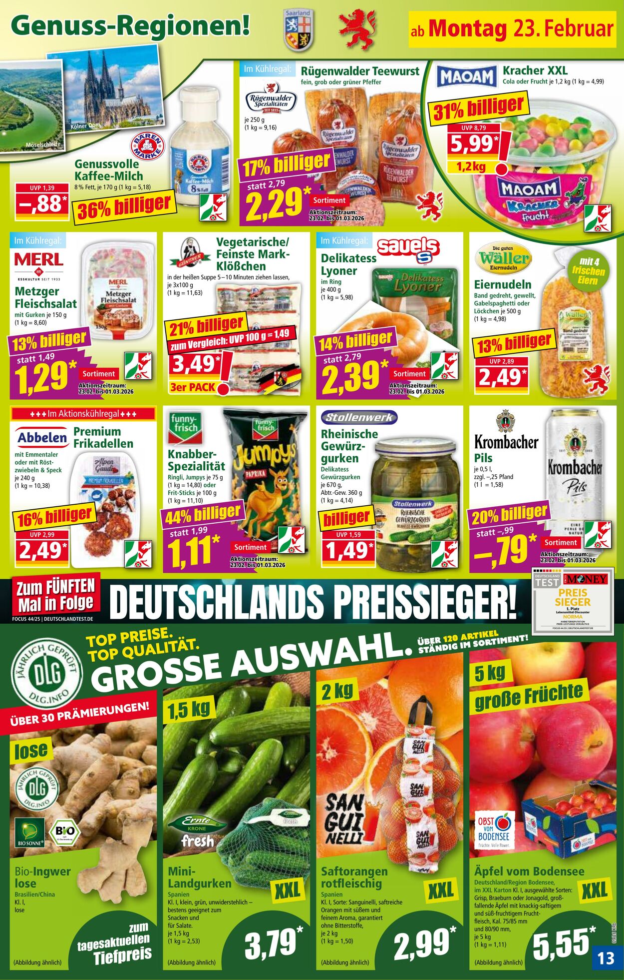 Prospekt Norma 16.02.2026 - 21.02.2026