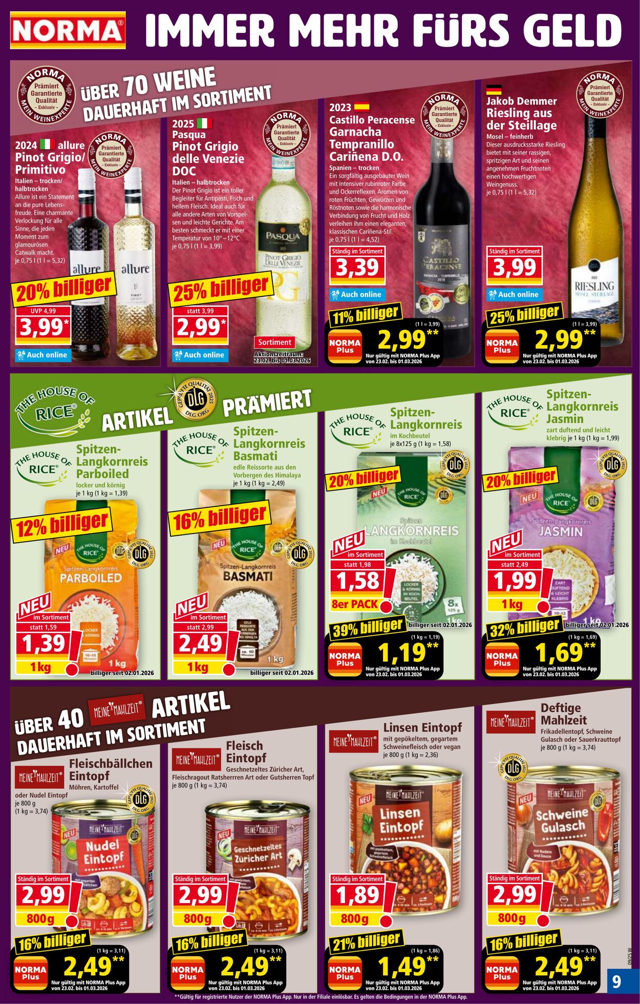 Prospekt Norma 16.02.2026 - 21.02.2026