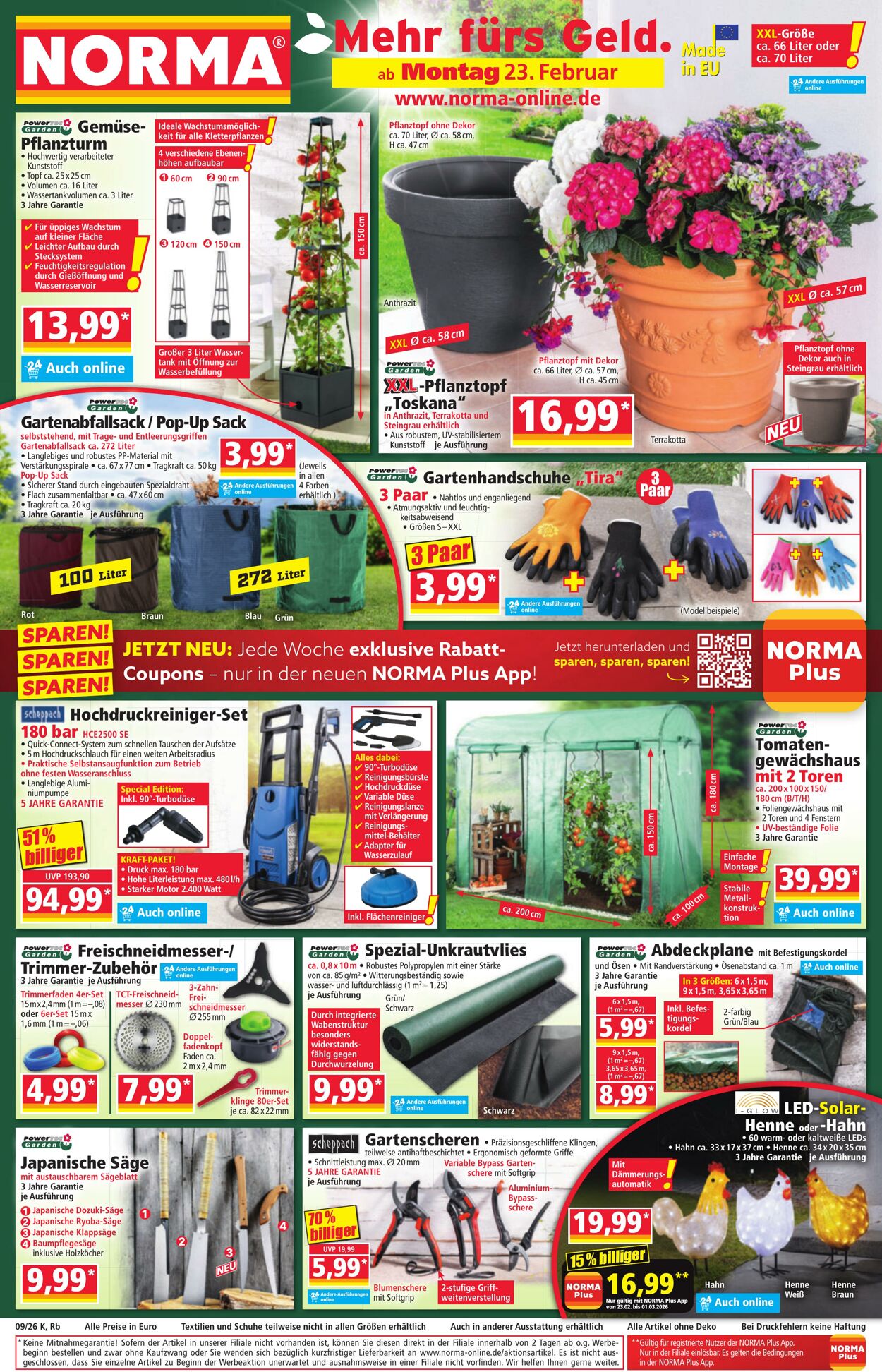 Prospekt Norma - NORMA - Ihr Lebensmittel-Discounter | Online-Prospekt 16 Feb, 2026 - 21 Feb, 2026