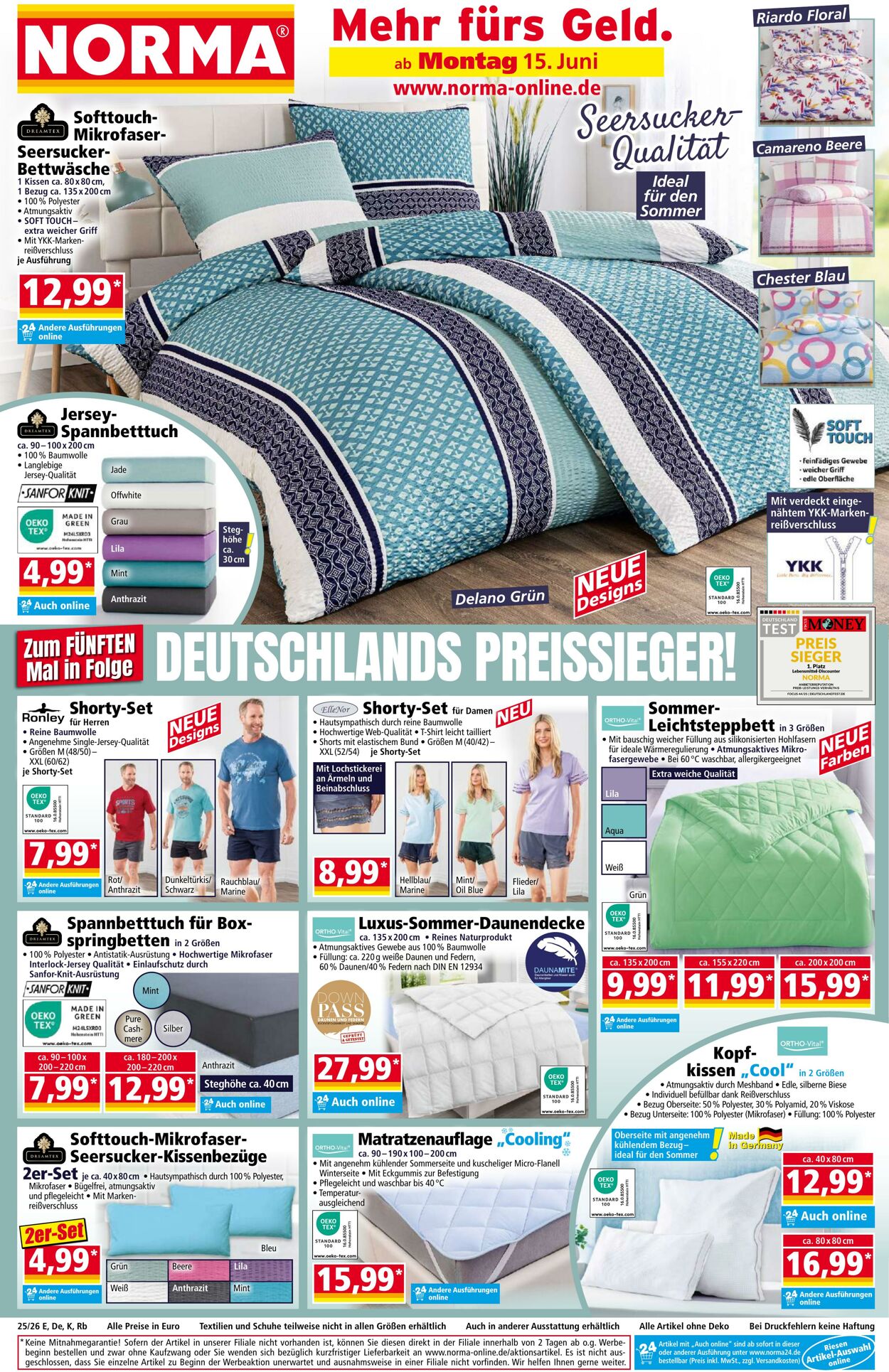 Prospekt Norma - NORMA - Ihr Lebensmittel-Discounter | Online-Prospekt 8 Jun, 2026 - 13 Jun, 2026