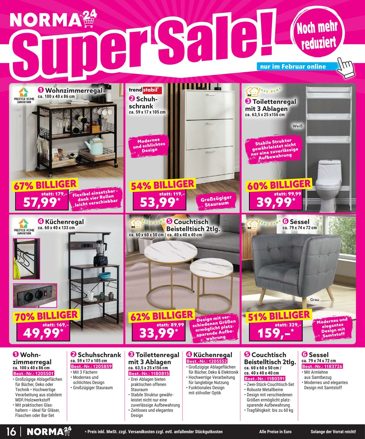 Prospekt Norma 16.02.2026 - 21.02.2026