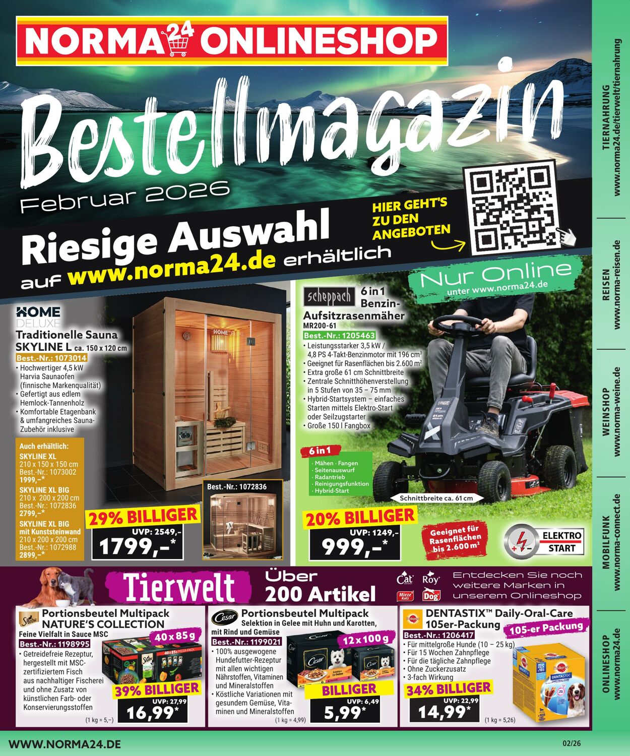 Prospekt Norma - NORMA - Ihr Lebensmittel-Discounter | Online-Prospekt 16 Feb, 2026 - 21 Feb, 2026